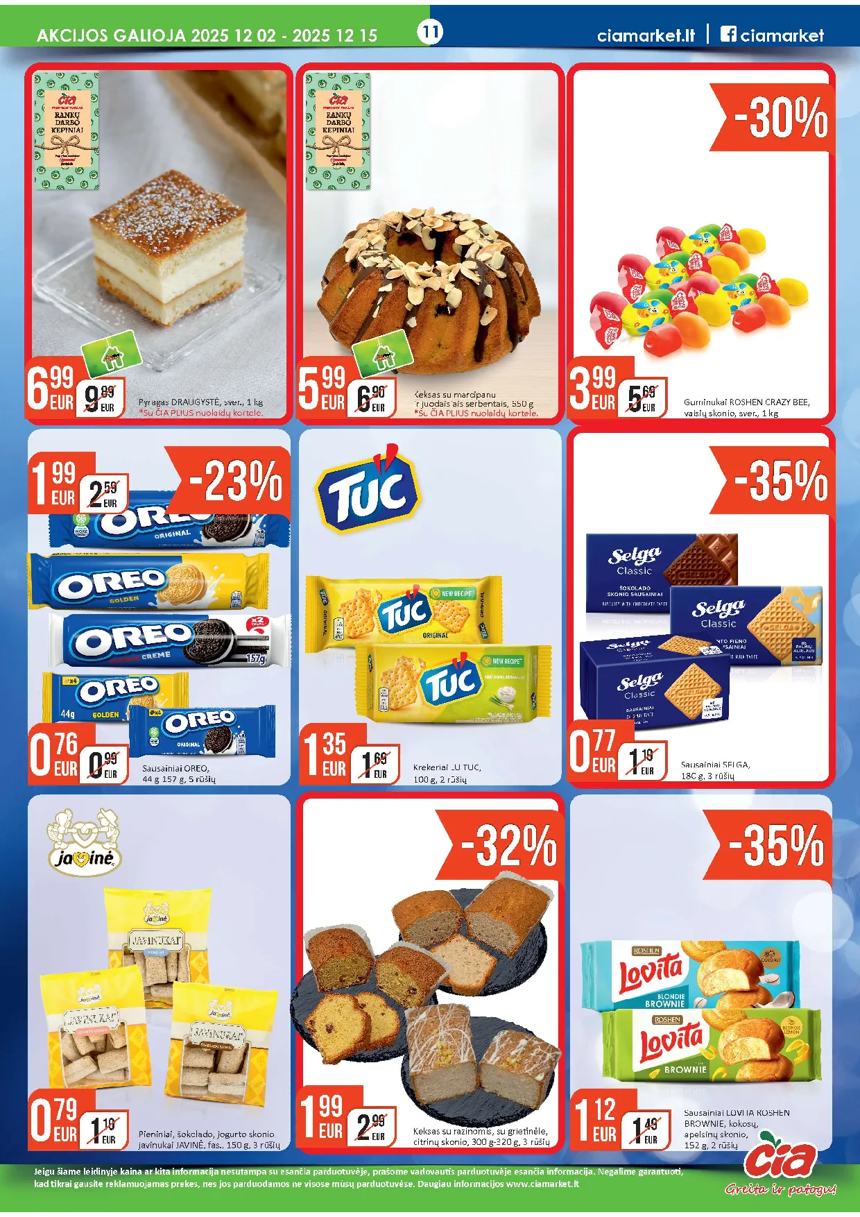 ČIA MARKET akcijų leidinys Nr. 24 (74) – 11 psl.