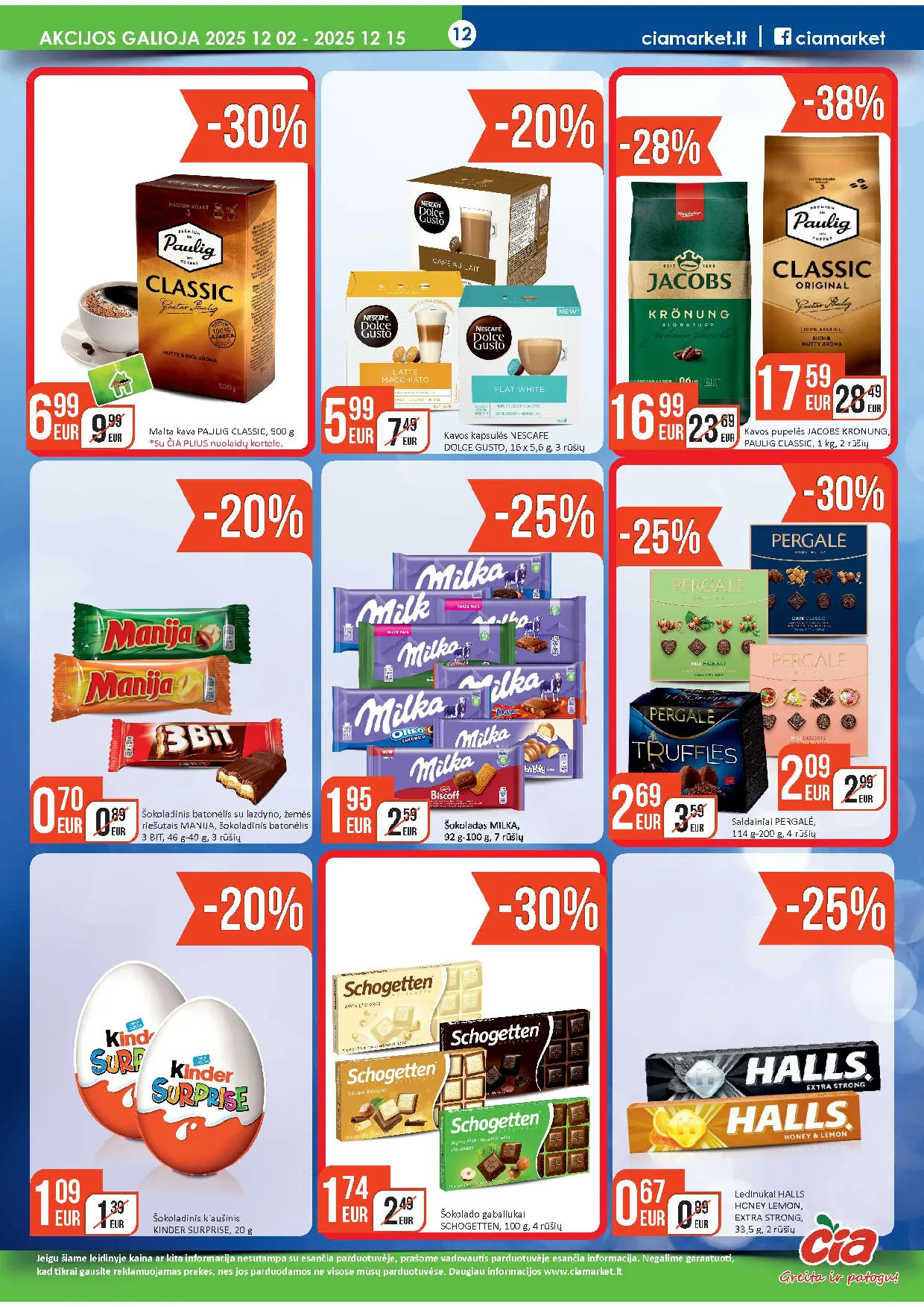 ČIA MARKET akcijų leidinys Nr. 24 (74) – 12 psl.