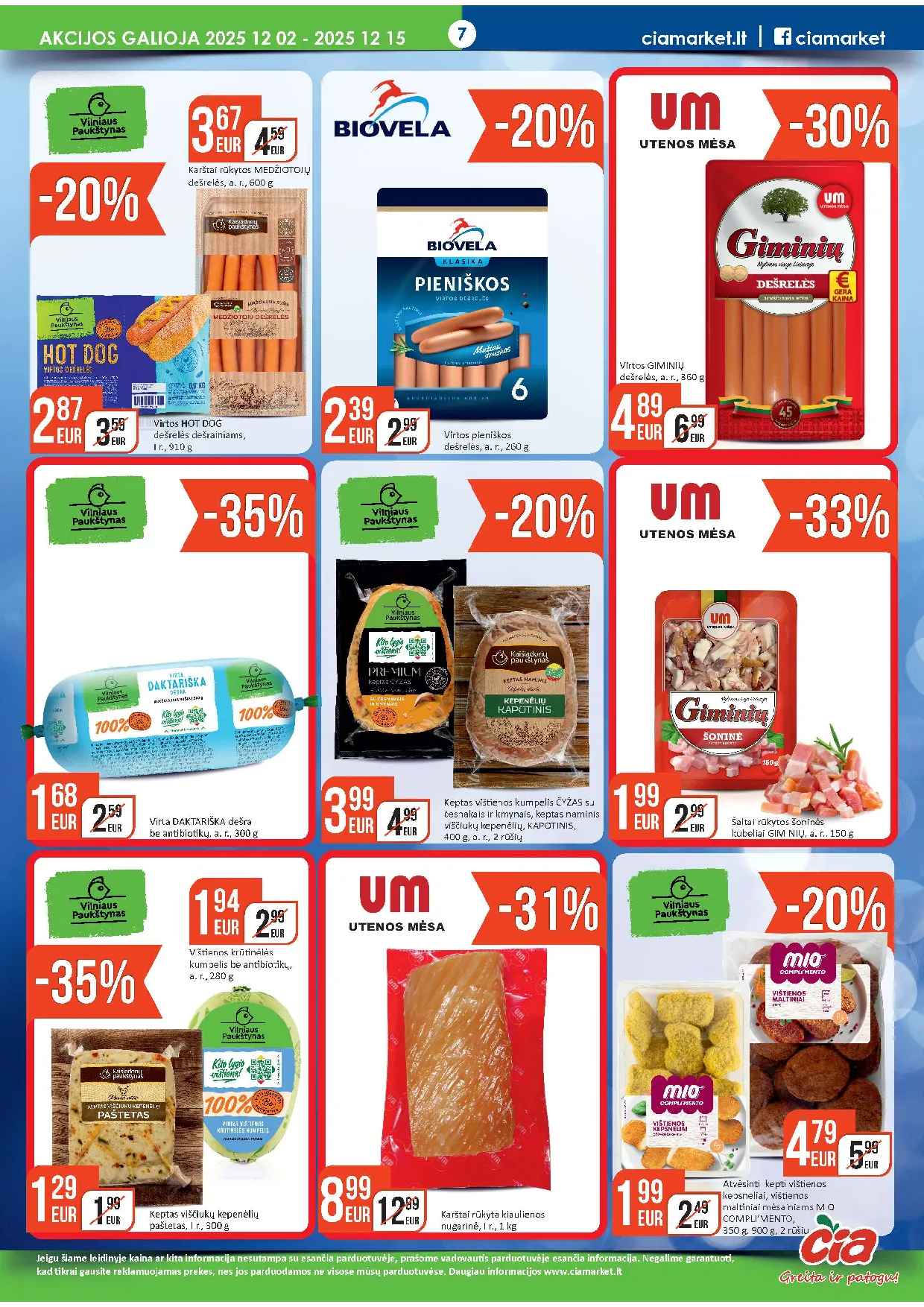 ČIA MARKET akcijų leidinys Nr. 24 (74) – 7 psl.