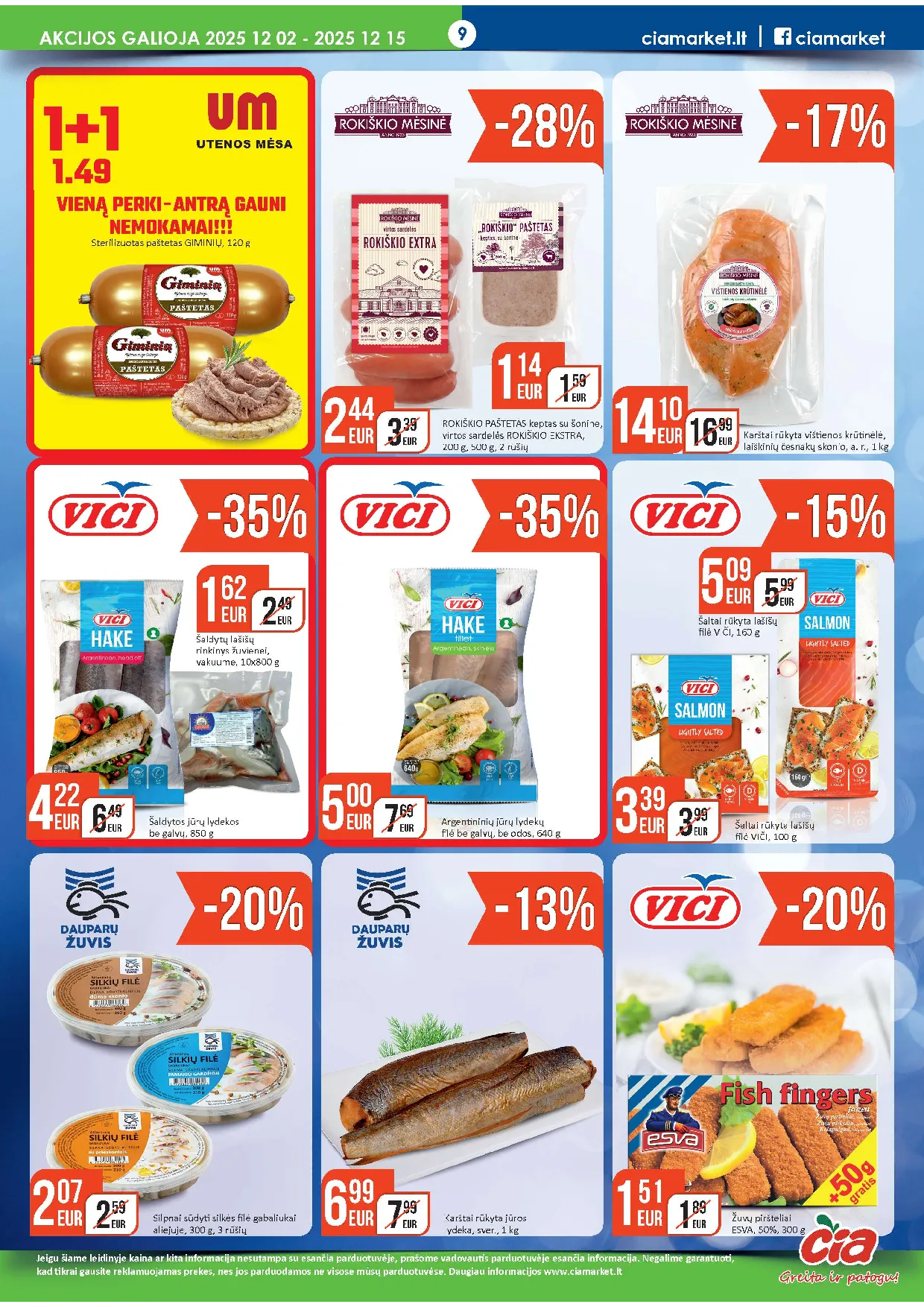 ČIA MARKET akcijų leidinys Nr. 24 (74) – 9 psl.