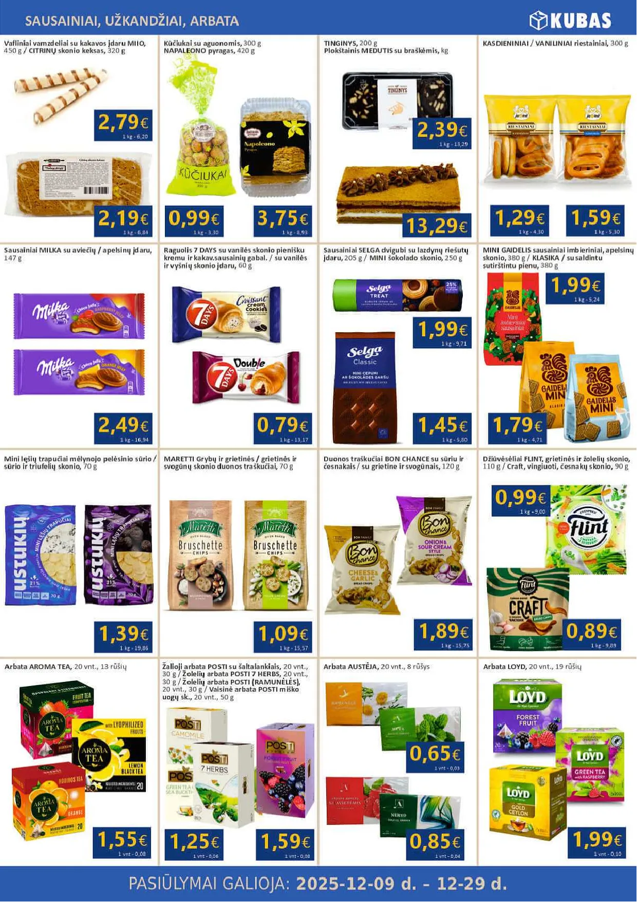 KUBAS akcijų leidinys – 10 psl.