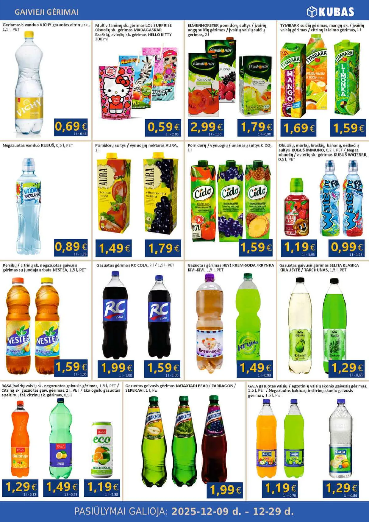 KUBAS akcijų leidinys – 16 psl.