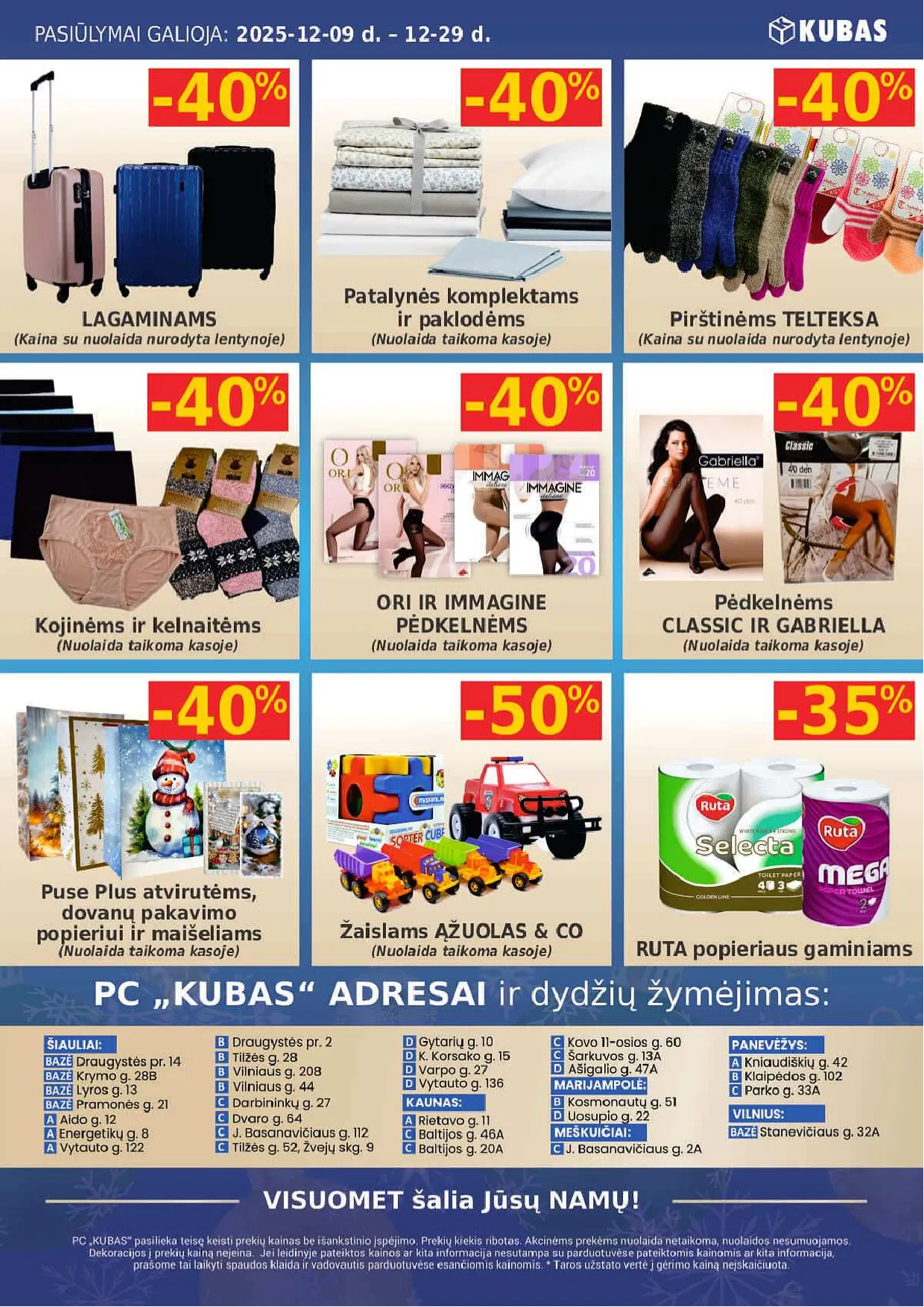 KUBAS akcijų leidinys – 22 psl.