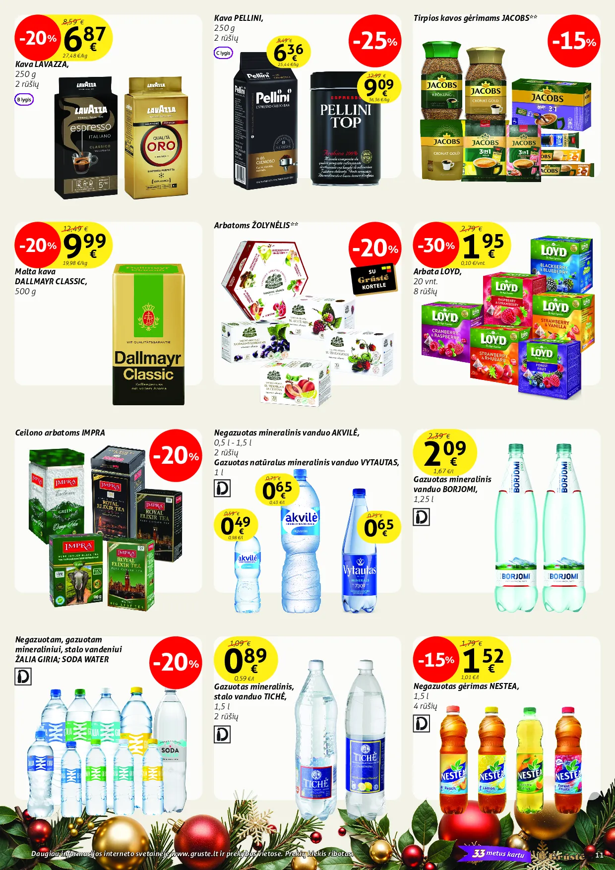 Grūstė akcijų leidinys Nr. 33 – 11 psl.