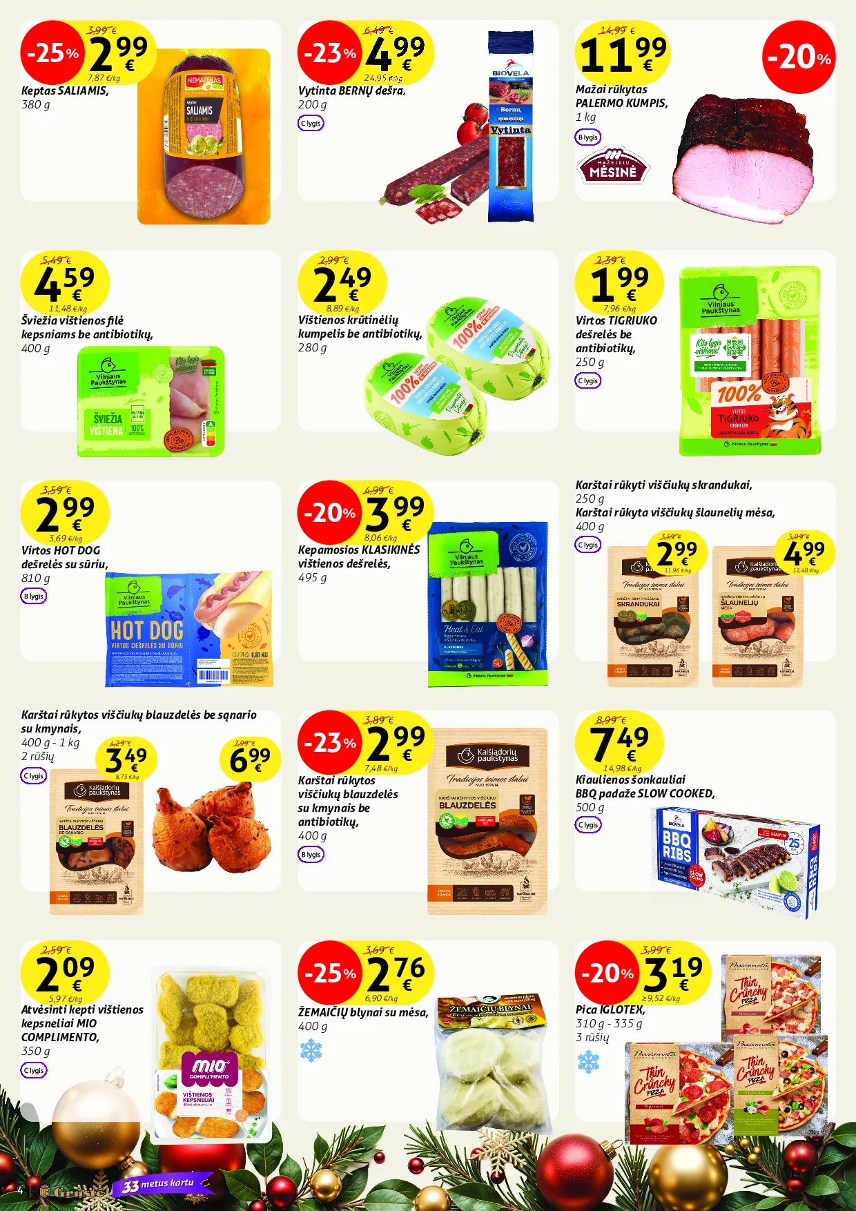 Grūstė akcijų leidinys Nr. 33 – 4 psl.