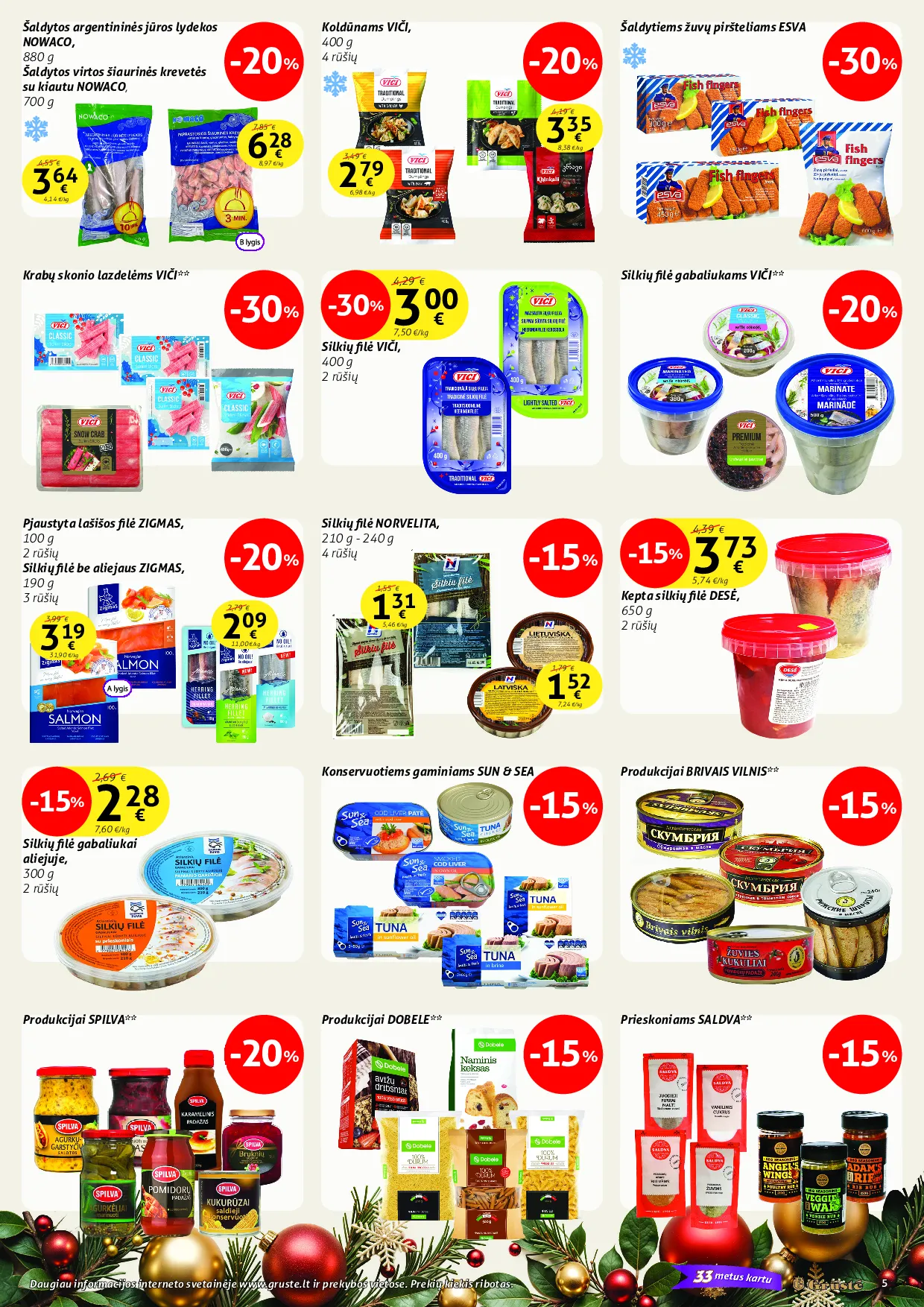 Grūstė akcijų leidinys Nr. 33 – 5 psl.