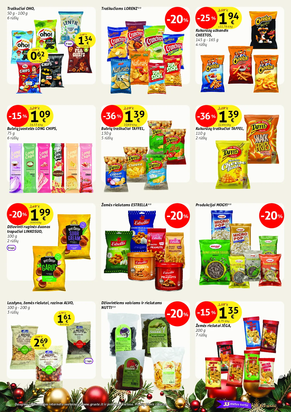 Grūstė akcijų leidinys Nr. 33 – 9 psl.