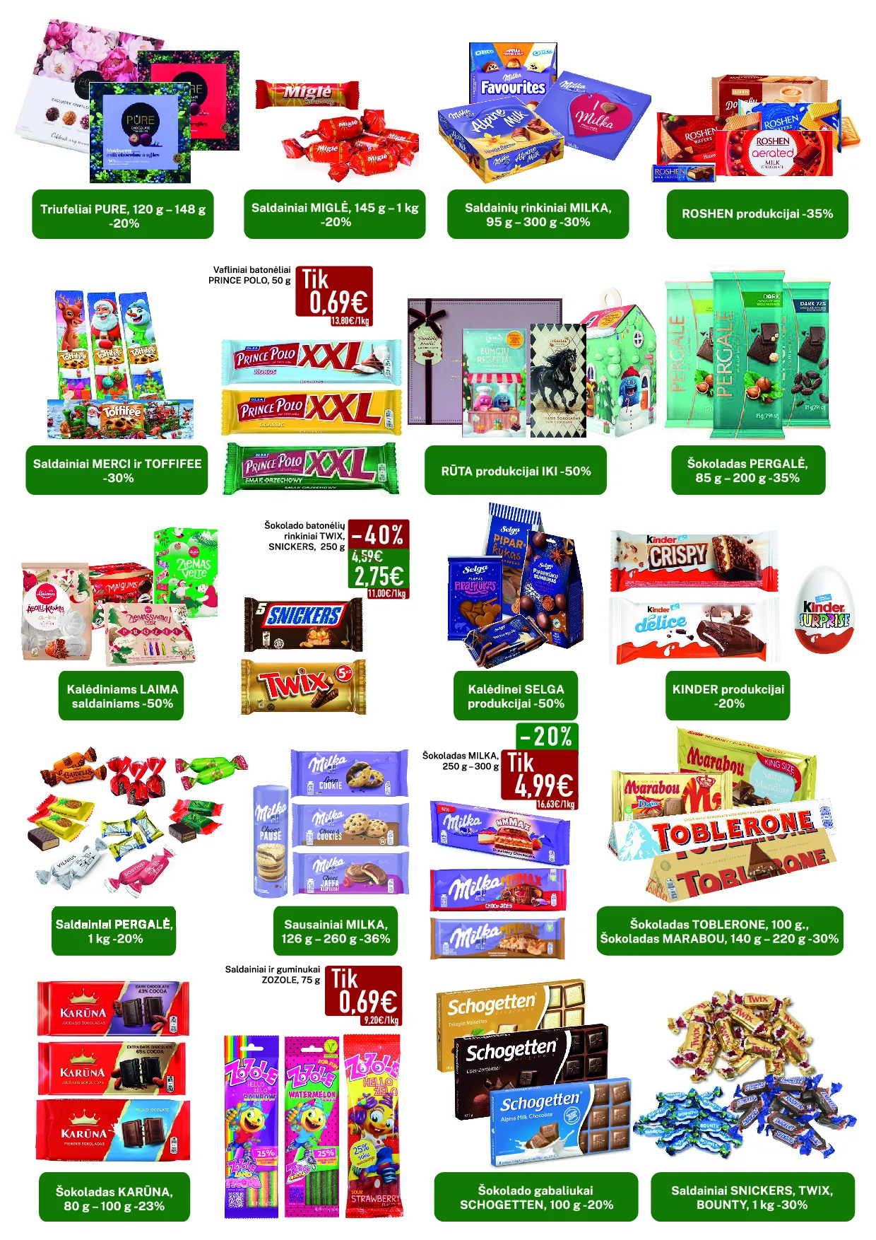 Elimart akcijų leidinys – 10 psl.