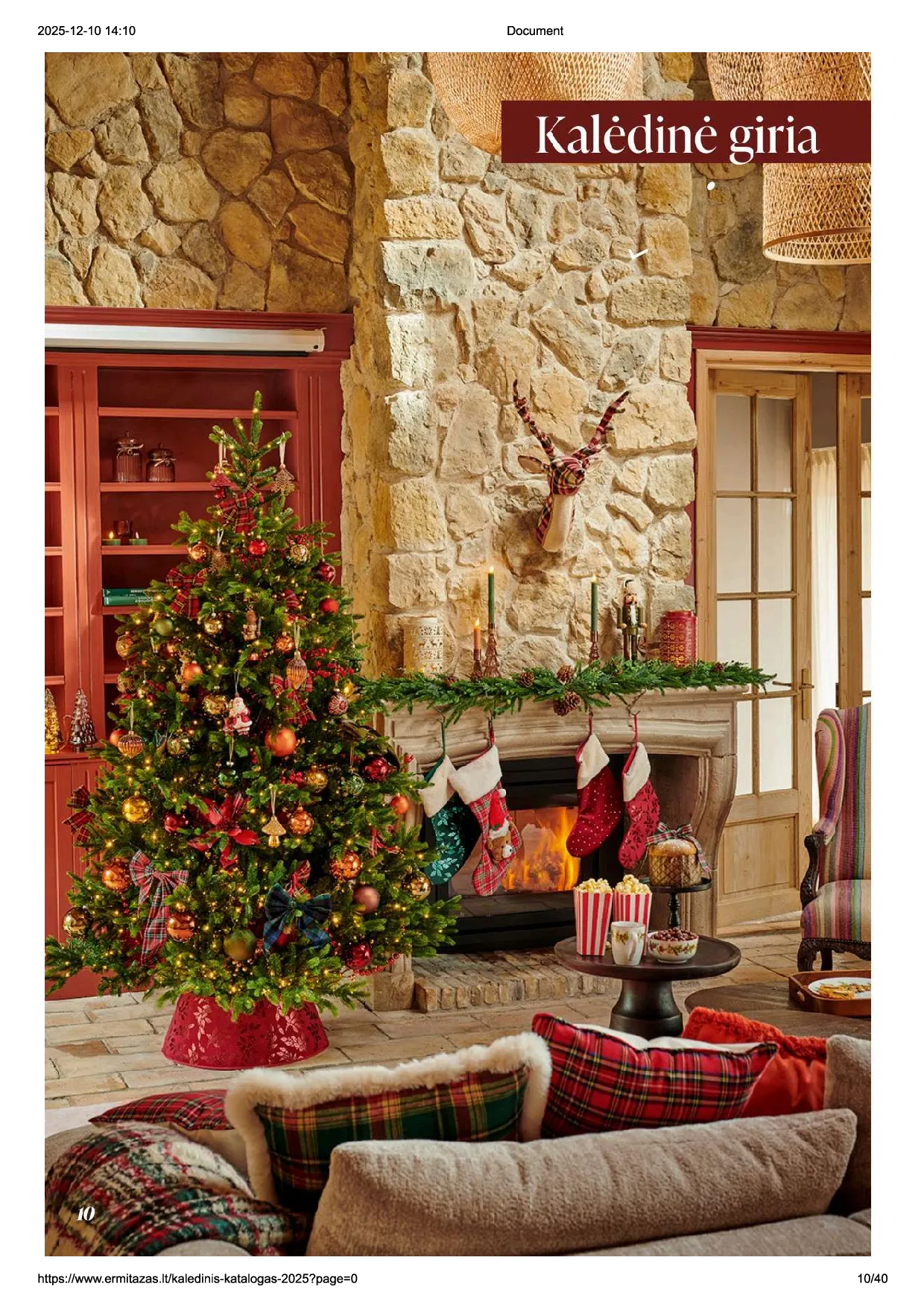 Ermitažo Kalėdinis katalogas – 10 psl.