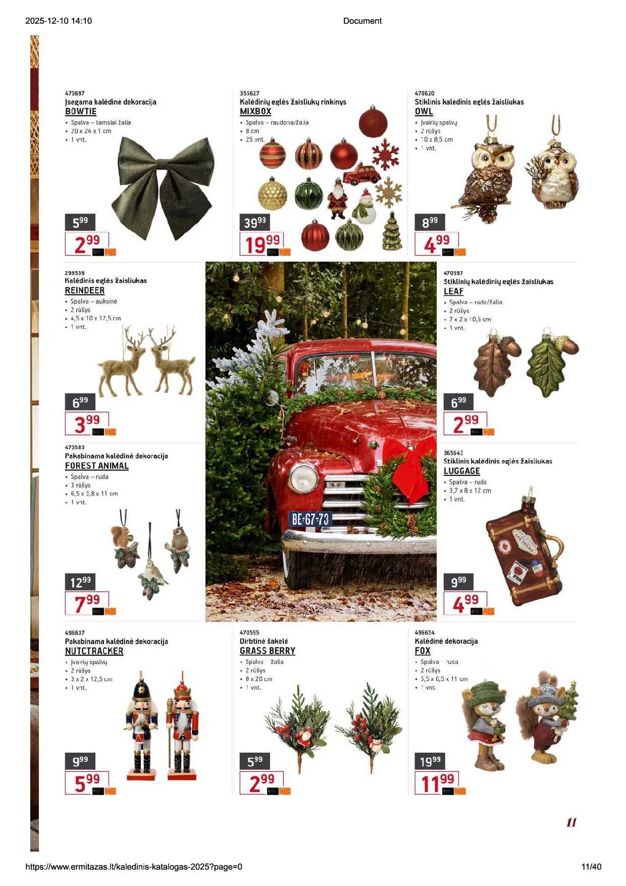 Ermitažo Kalėdinis katalogas – 11 psl.