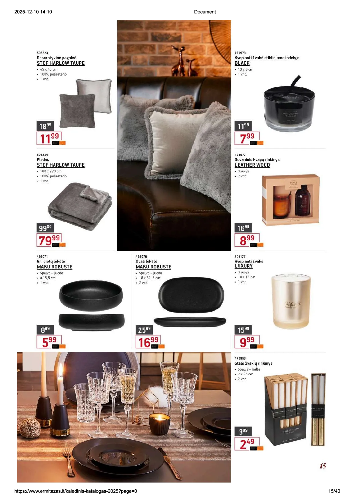 Ermitažo Kalėdinis katalogas – 15 psl.