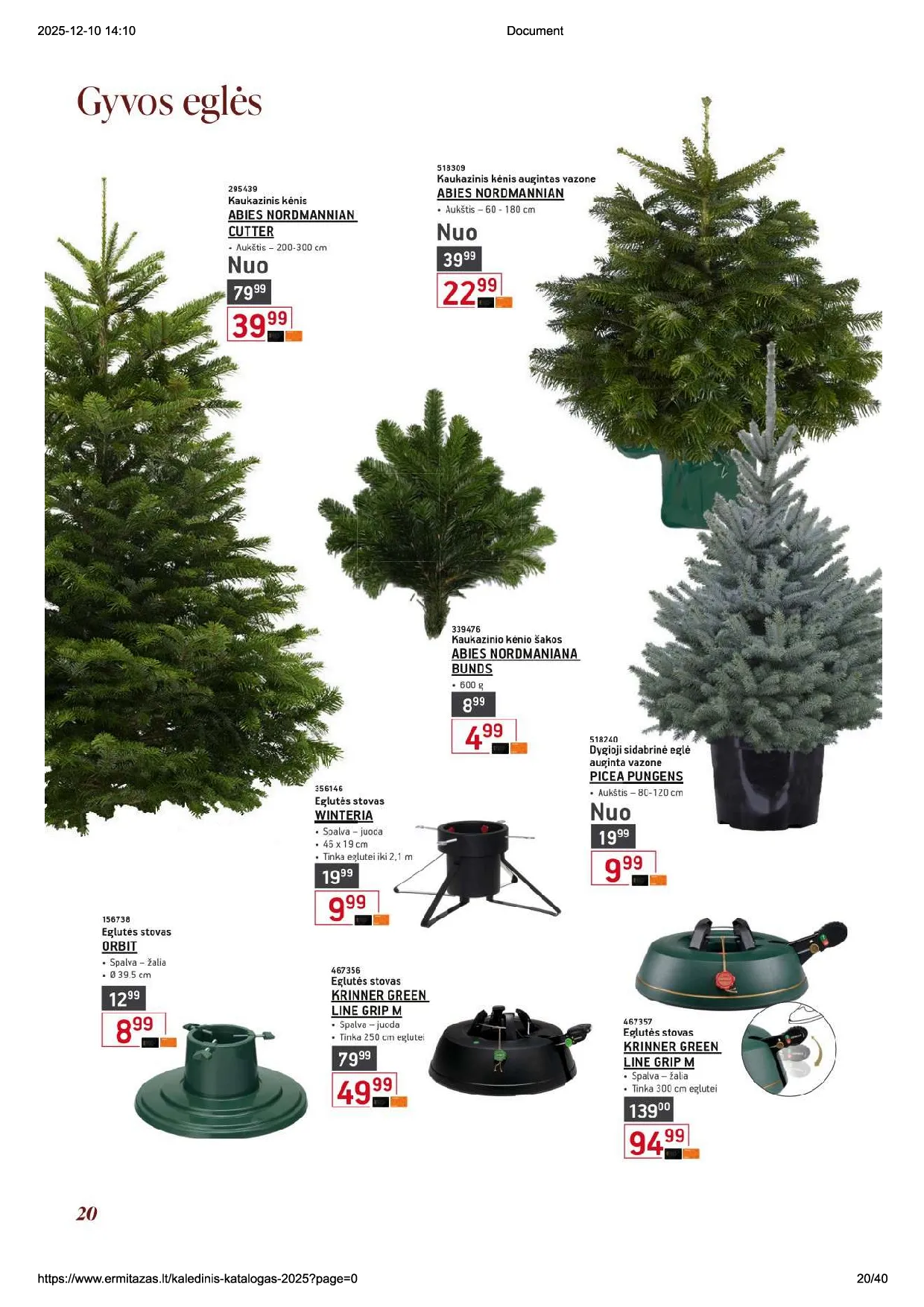 Ermitažo Kalėdinis katalogas – 20 psl.