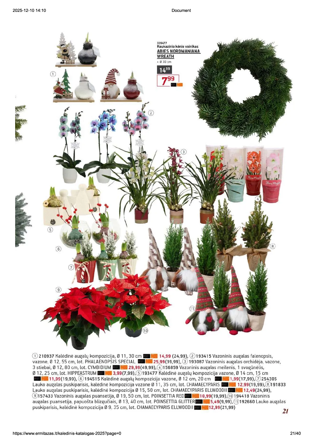 Ermitažo Kalėdinis katalogas – 21 psl.