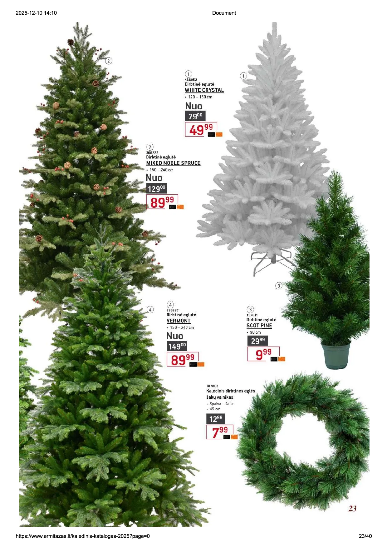 Ermitažo Kalėdinis katalogas – 23 psl.