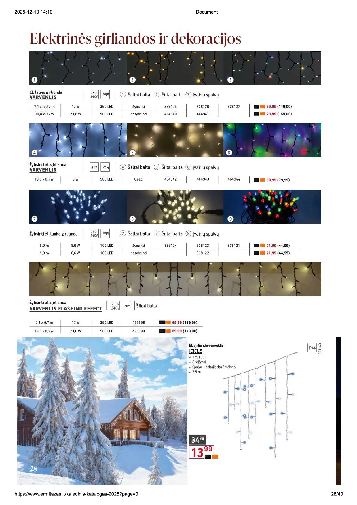 Ermitažo Kalėdinis katalogas – 28 psl.