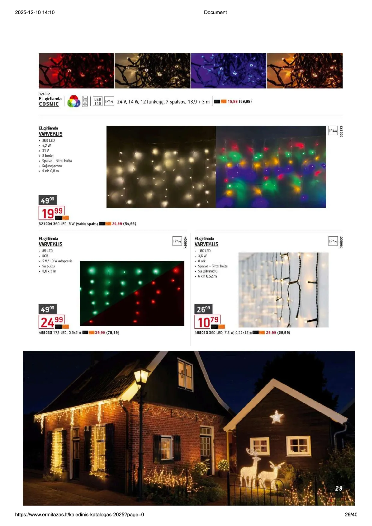 Ermitažo Kalėdinis katalogas – 29 psl.