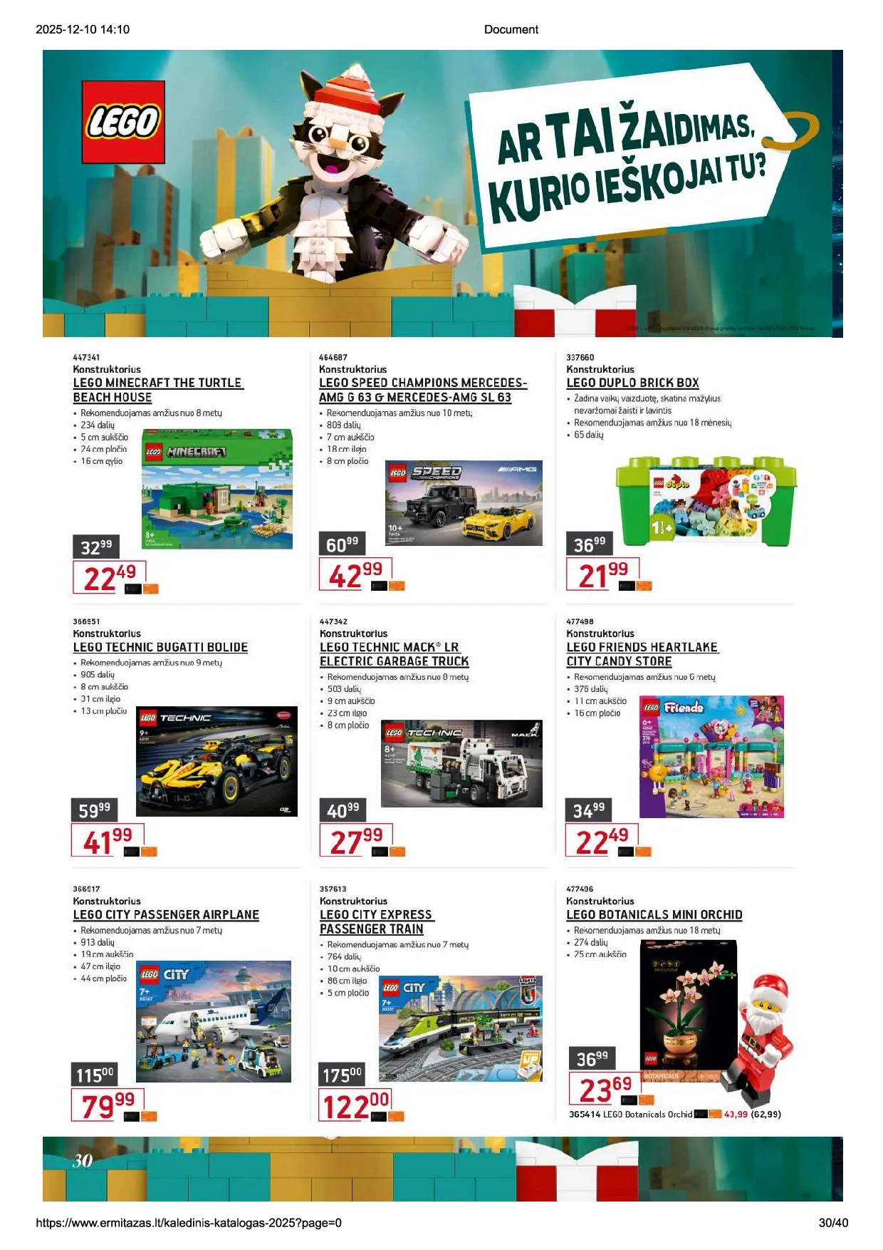 Ermitažo Kalėdinis katalogas – 30 psl.