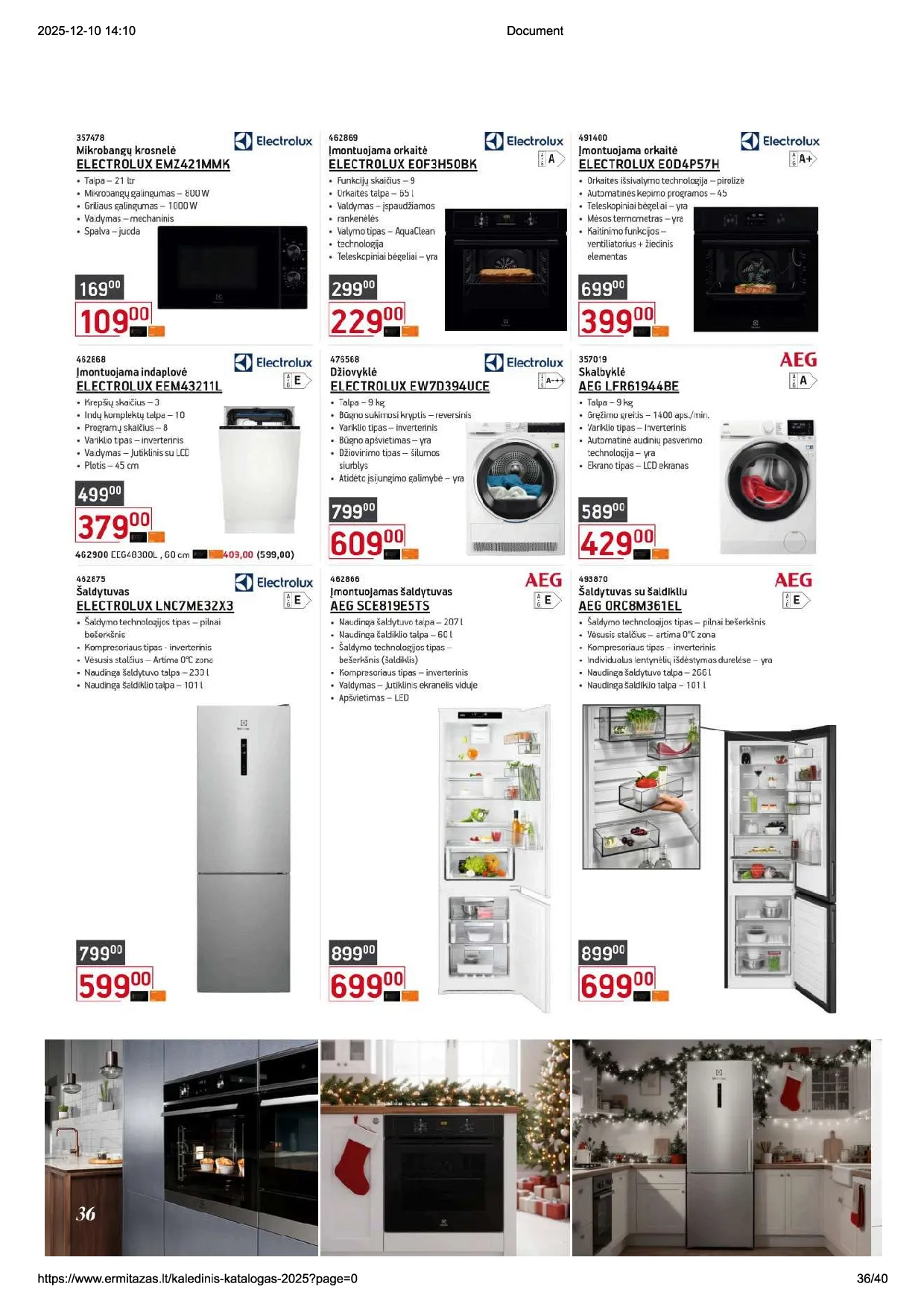 Ermitažo Kalėdinis katalogas – 36 psl.