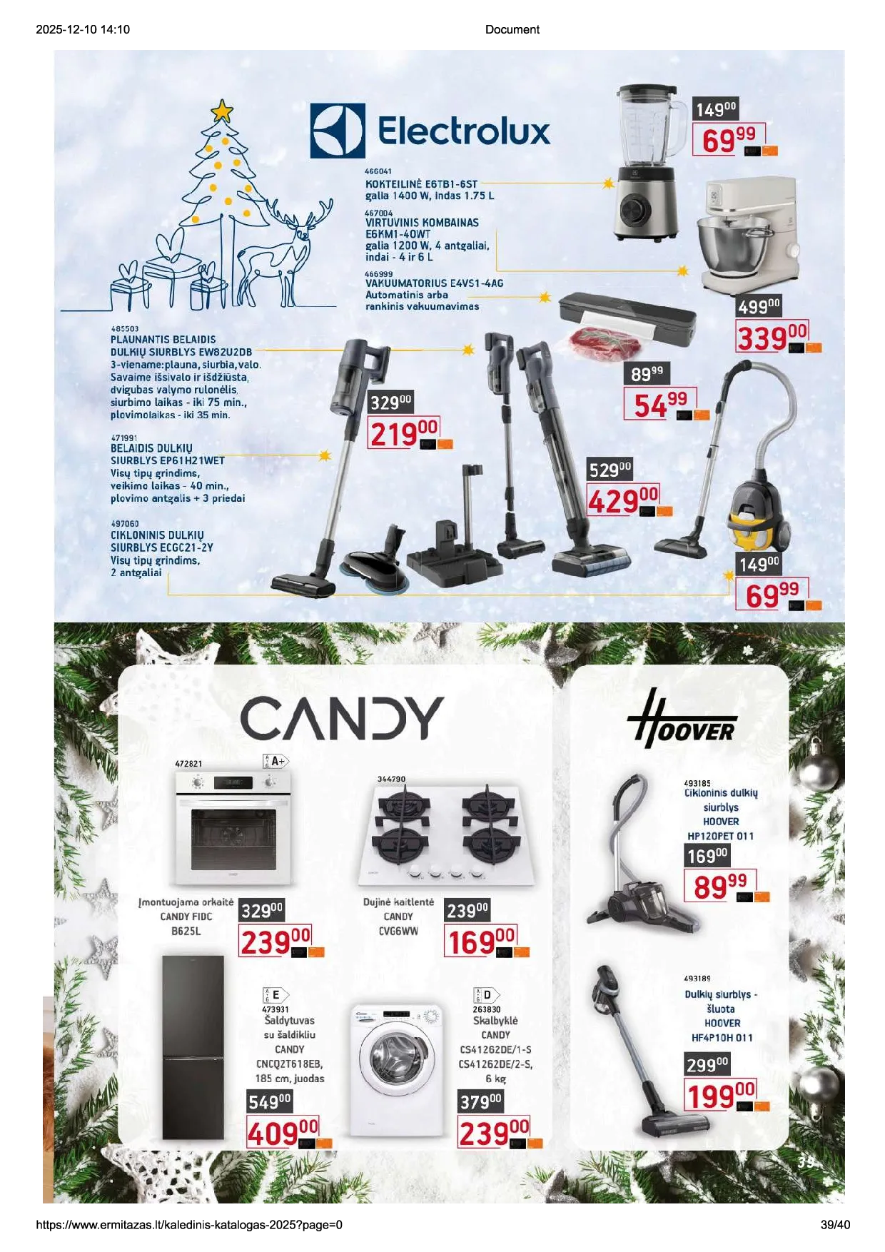 Ermitažo Kalėdinis katalogas – 39 psl.