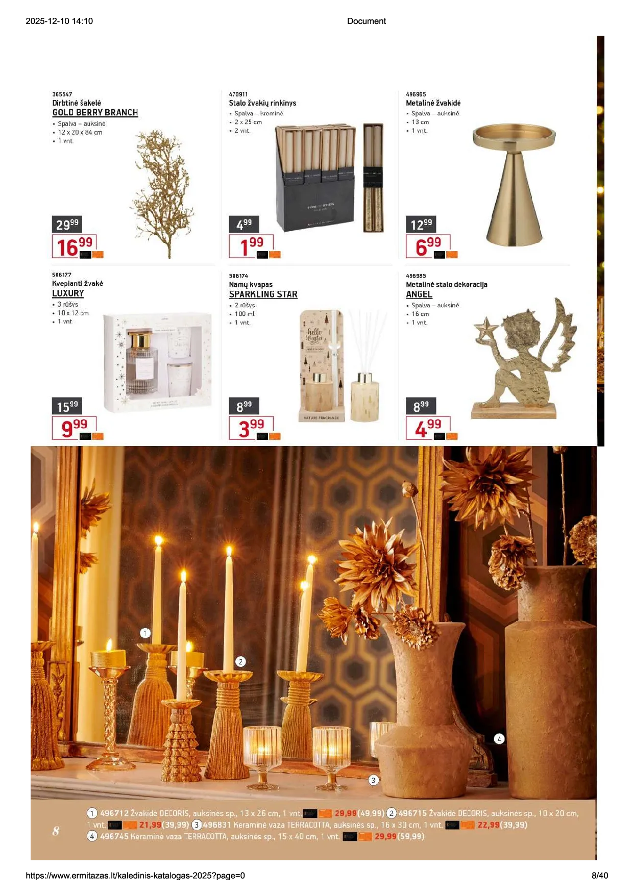 Ermitažo Kalėdinis katalogas – 8 psl.