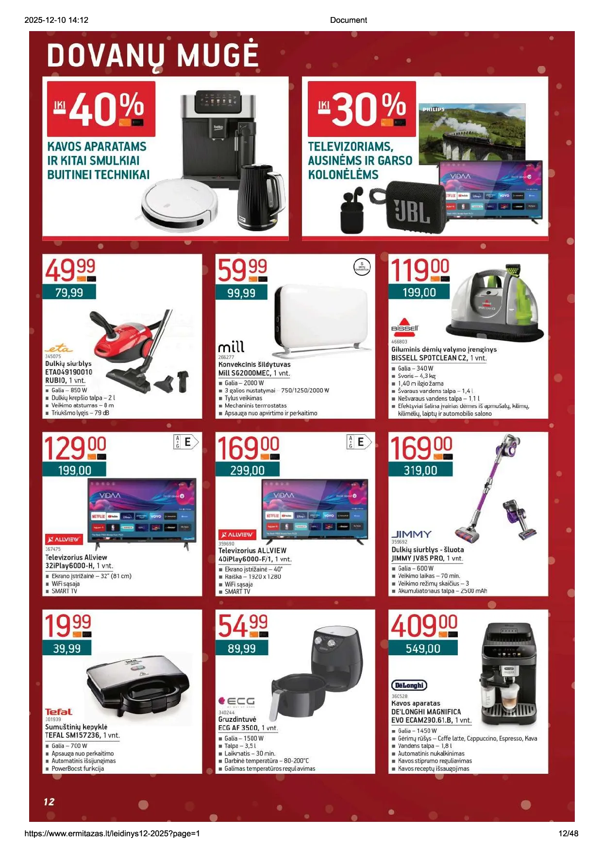 Ermitažo akcijų leidinys nr. 12 – 12 psl.