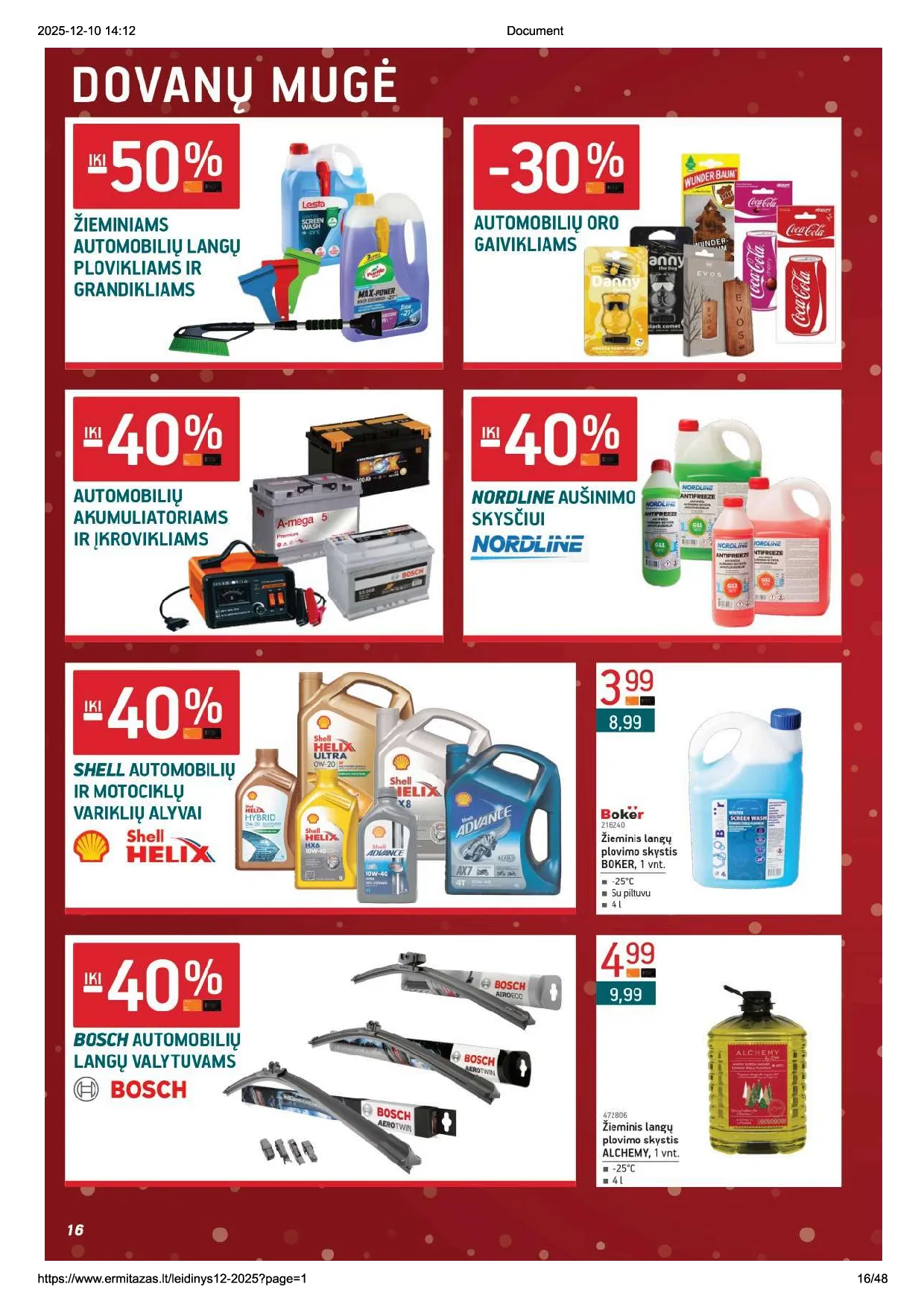 Ermitažo akcijų leidinys nr. 12 – 16 psl.