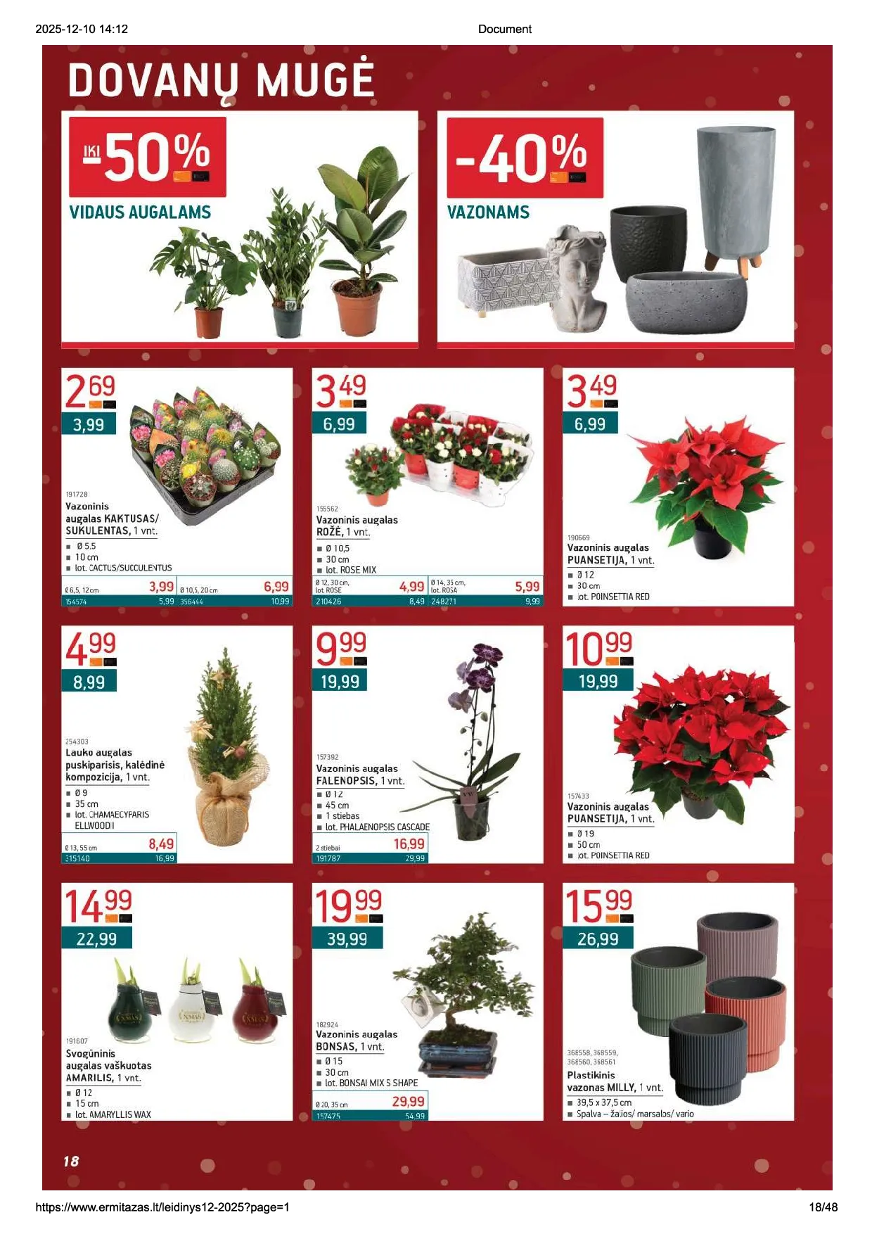 Ermitažo akcijų leidinys nr. 12 – 18 psl.