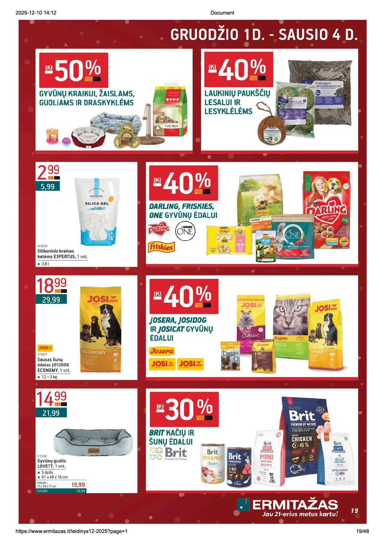 Ermitažo akcijų leidinys nr. 12 – 19 psl.