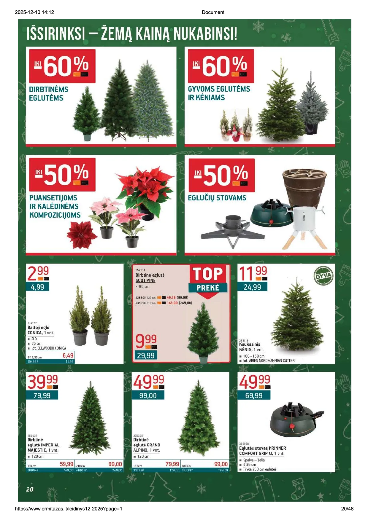 Ermitažo akcijų leidinys nr. 12 – 20 psl.