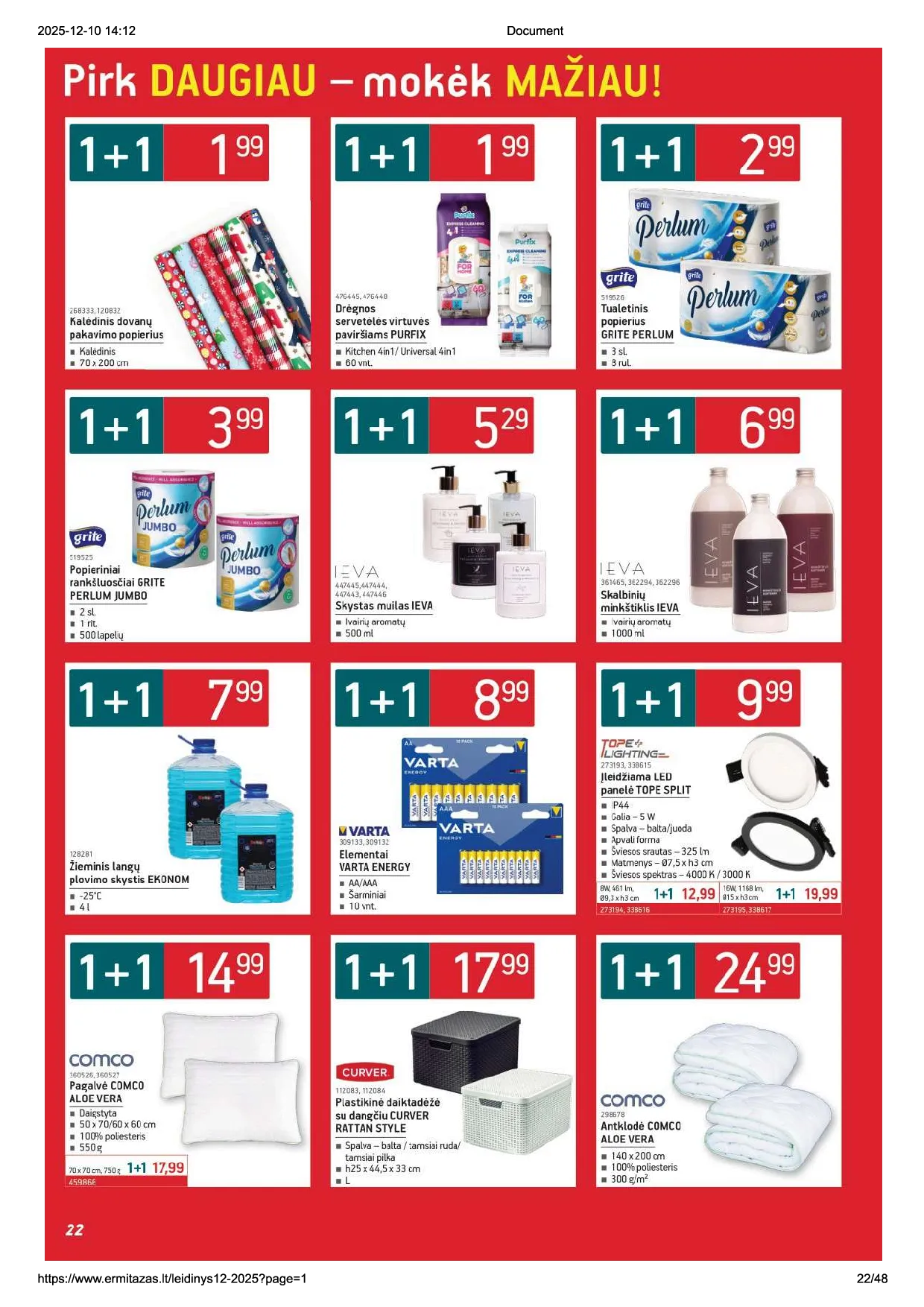 Ermitažo akcijų leidinys nr. 12 – 22 psl.