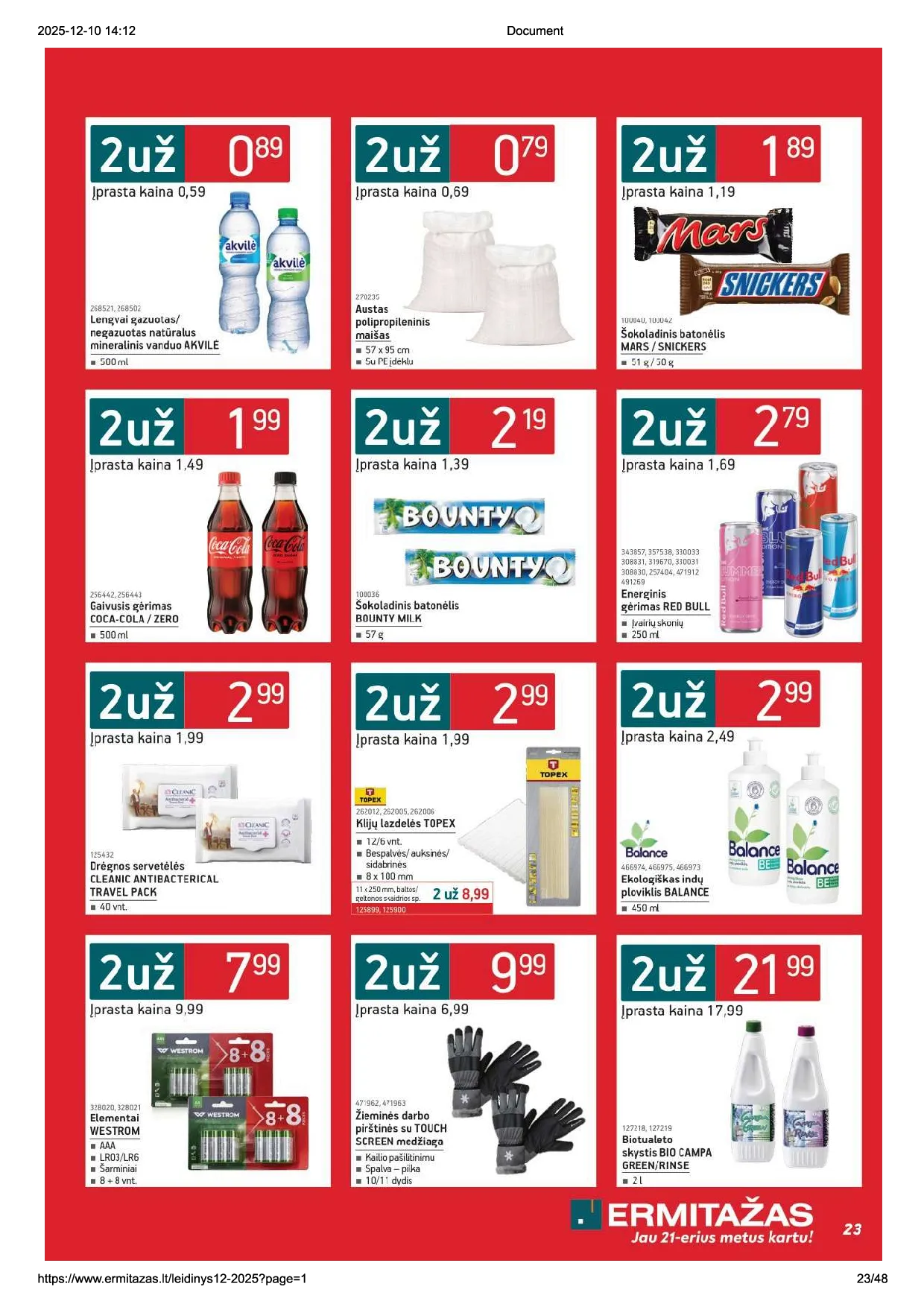 Ermitažo akcijų leidinys nr. 12 – 23 psl.