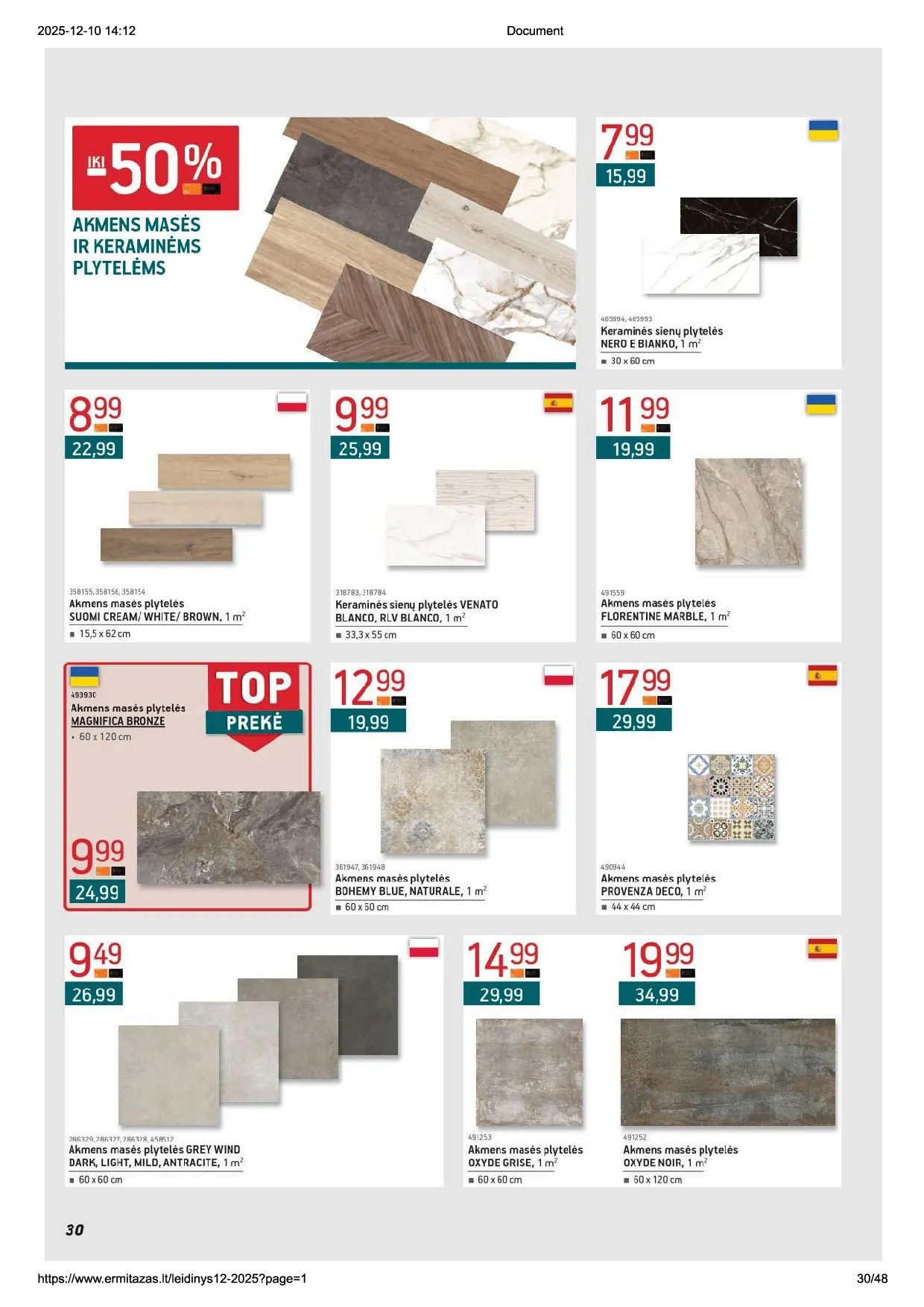 Ermitažo akcijų leidinys nr. 12 – 30 psl.