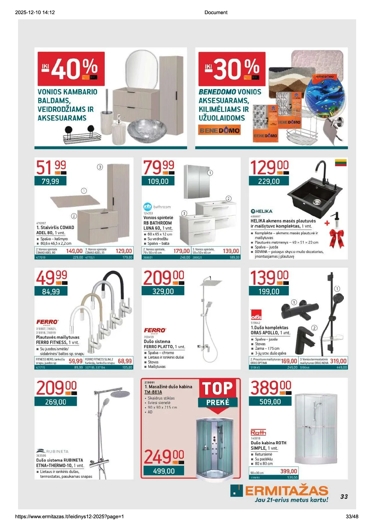 Ermitažo akcijų leidinys nr. 12 – 33 psl.