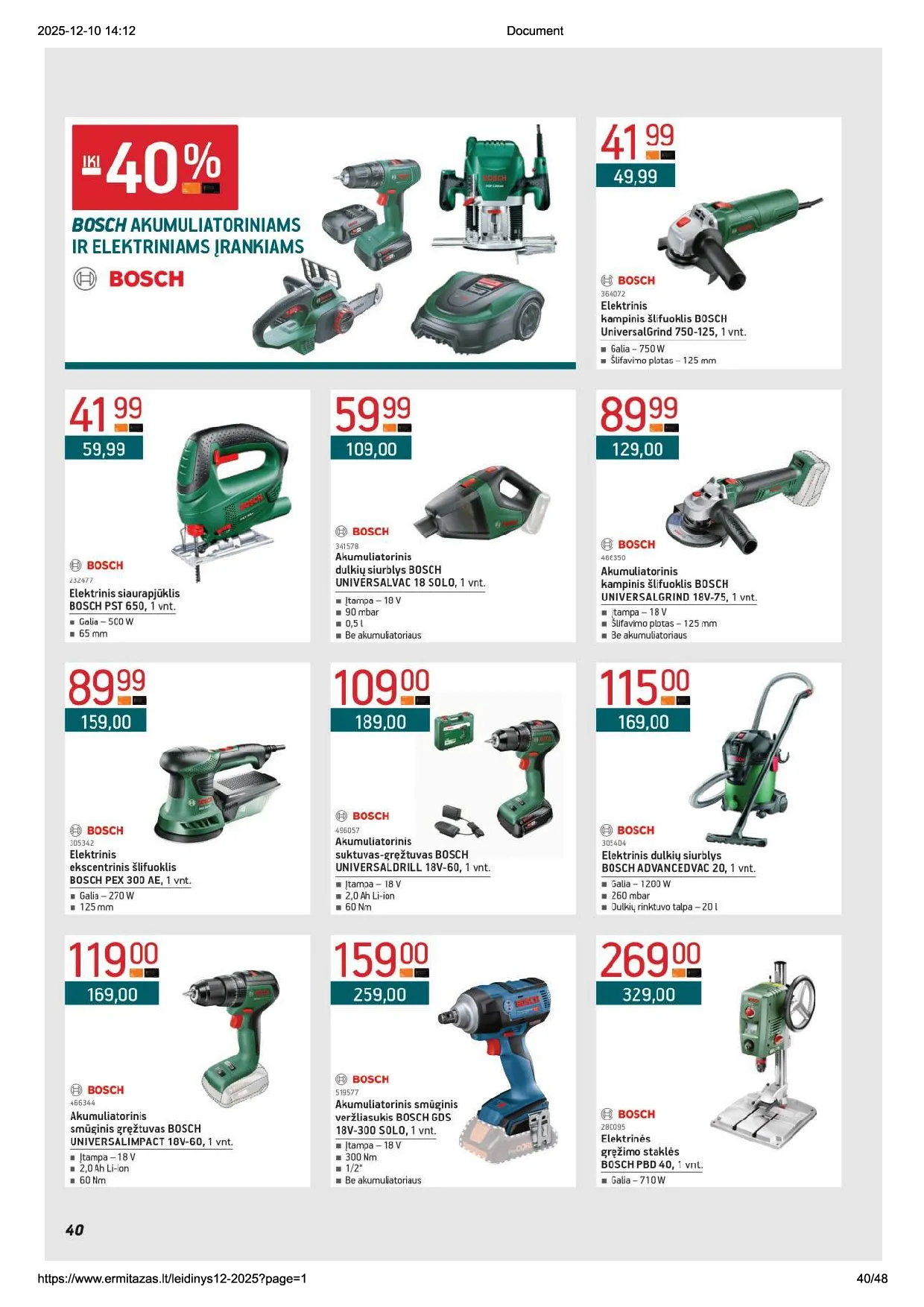 Ermitažo akcijų leidinys nr. 12 – 40 psl.