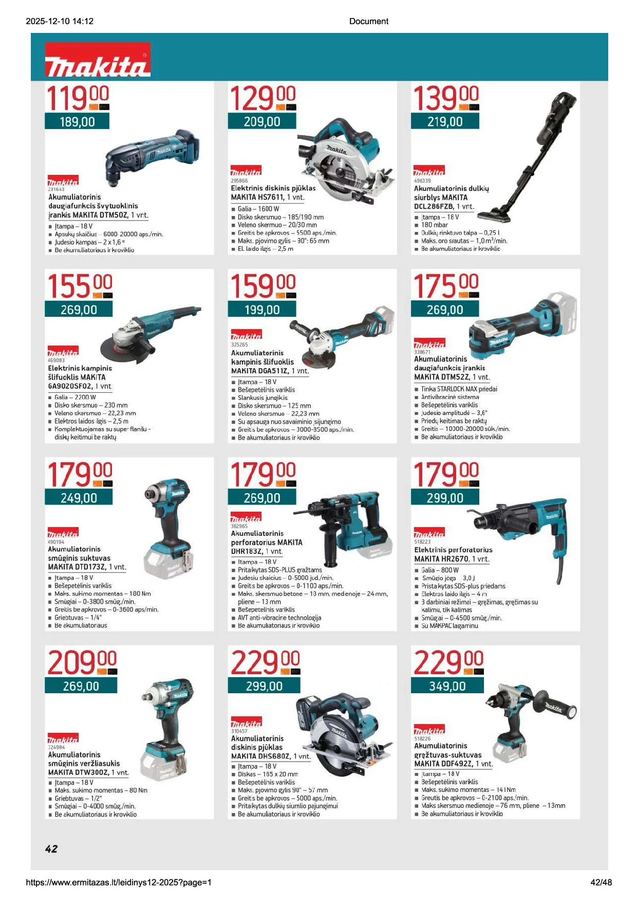 Ermitažo akcijų leidinys nr. 12 – 42 psl.