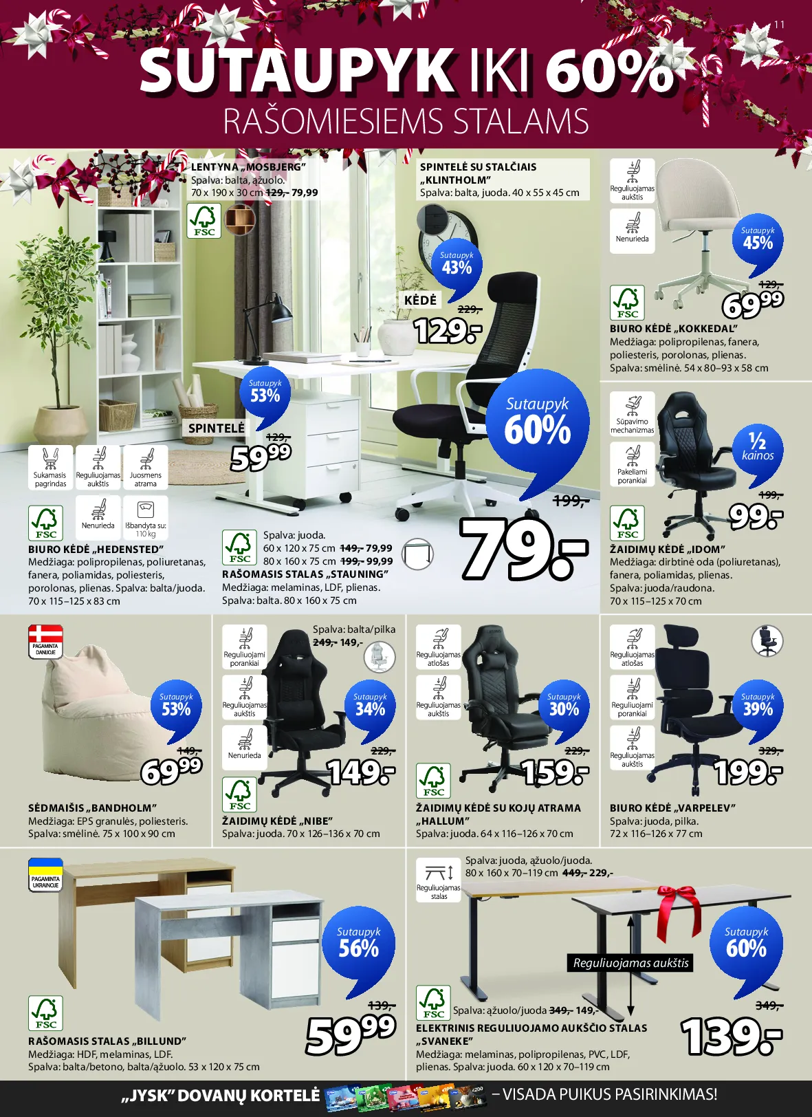 Jysk akcijų leidinys – 12 psl.