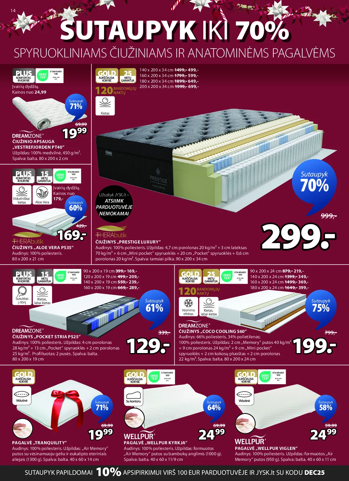 Jysk akcijų leidinys – 15 psl.
