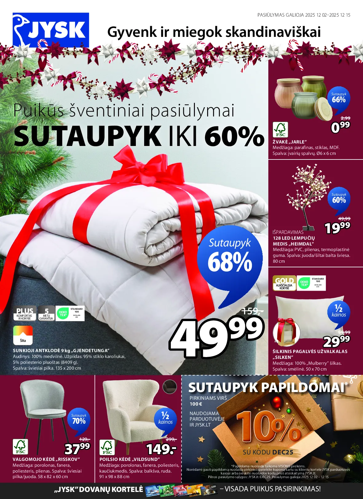 Jysk akcijų leidinys – 2 psl.