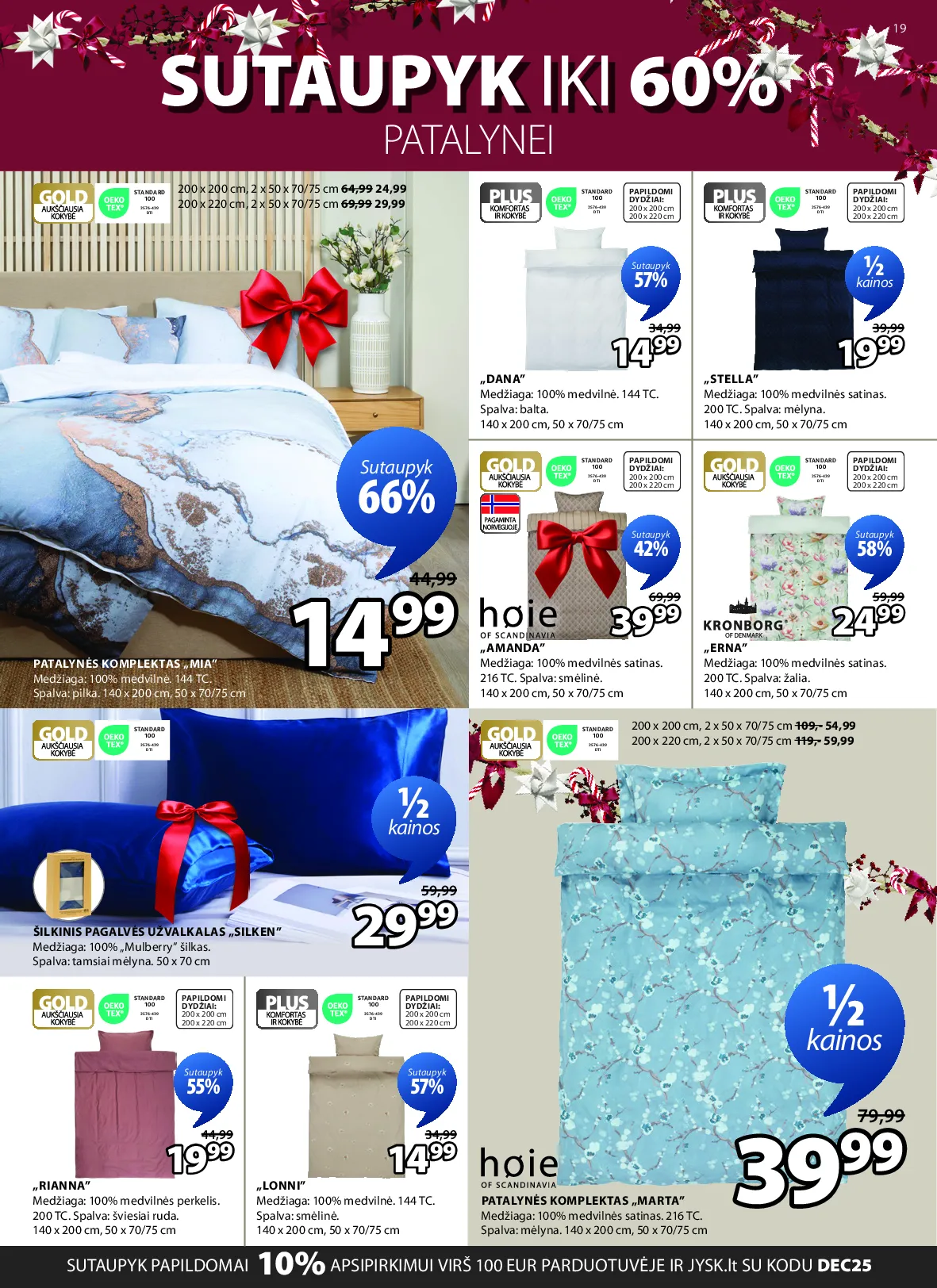 Jysk akcijų leidinys – 20 psl.