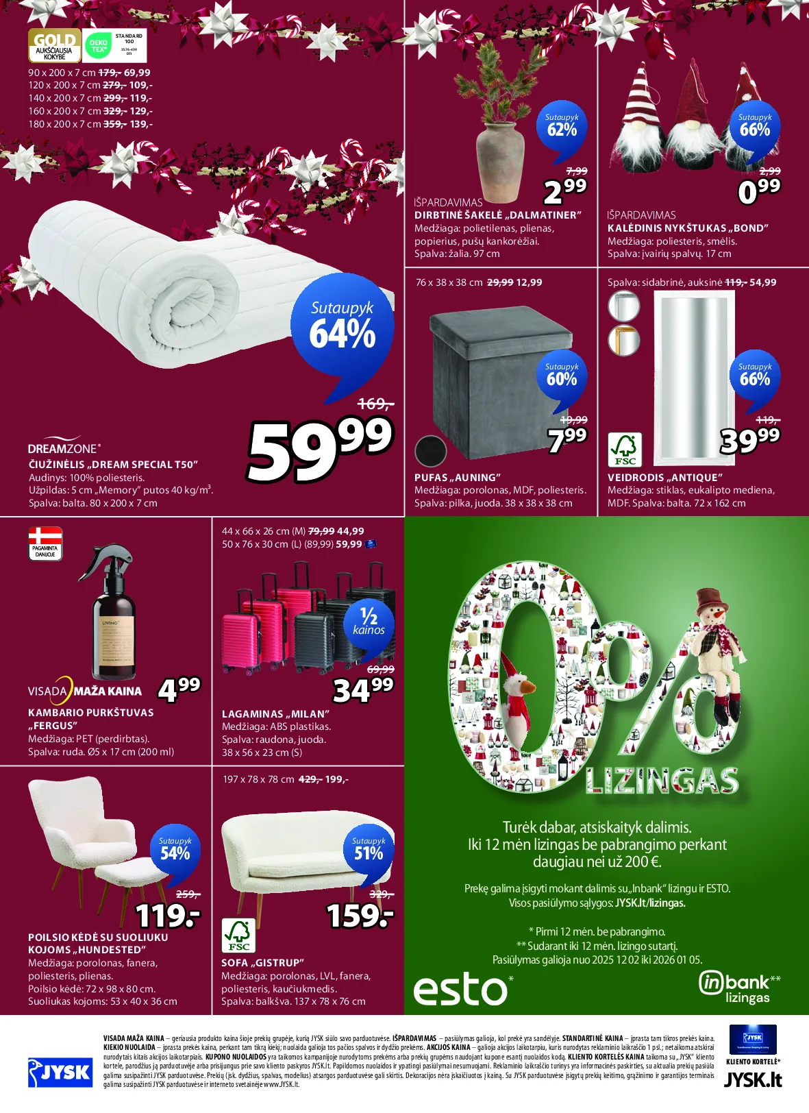 Jysk akcijų leidinys – 25 psl.