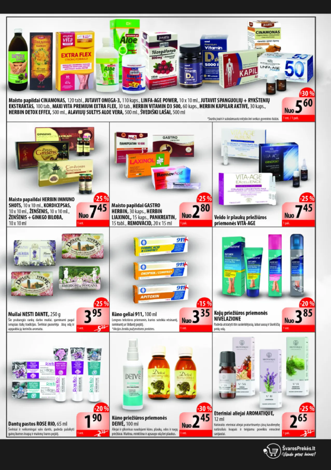 Švaros prekės akcijų leidinys – 2 psl.