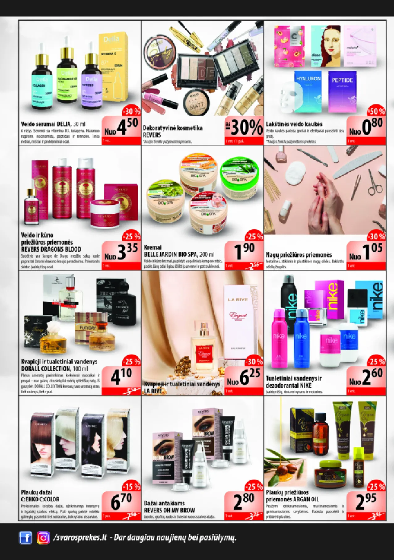 Švaros prekės akcijų leidinys – 3 psl.