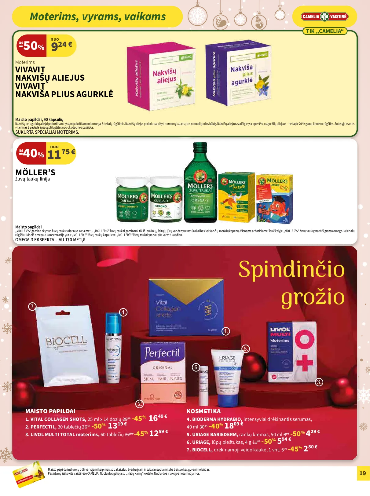 Camelia akcijų leidinys – 19 psl.