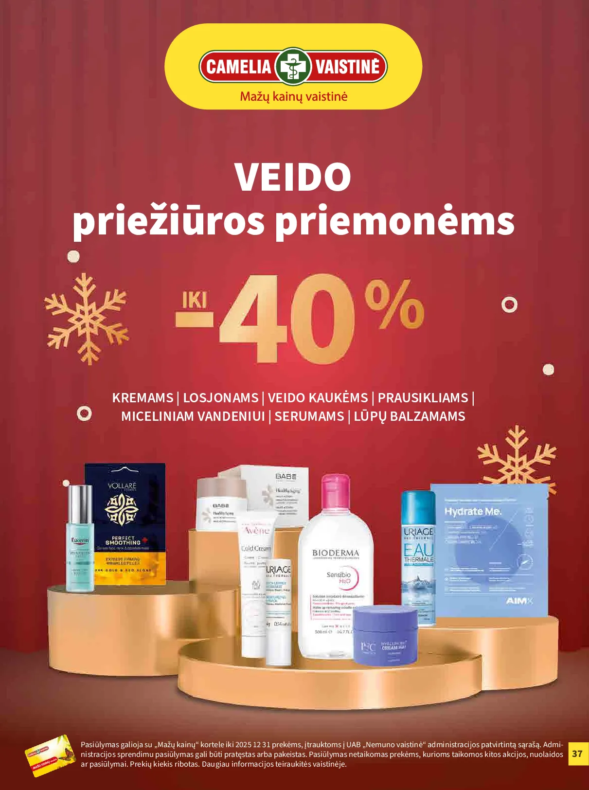 Camelia akcijų leidinys – 37 psl.