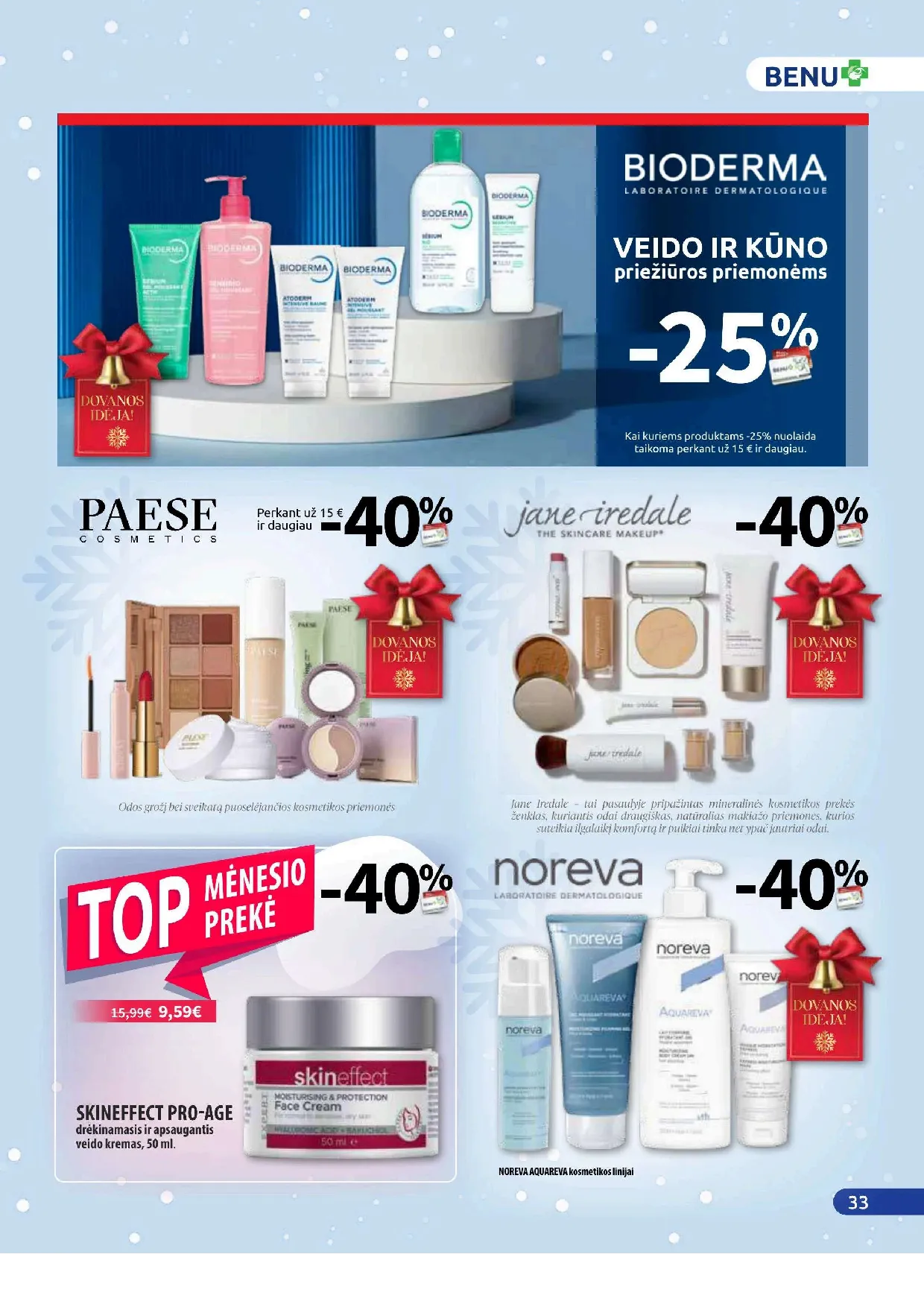 Benu vaistinės akcijų leidinys – 33 psl.