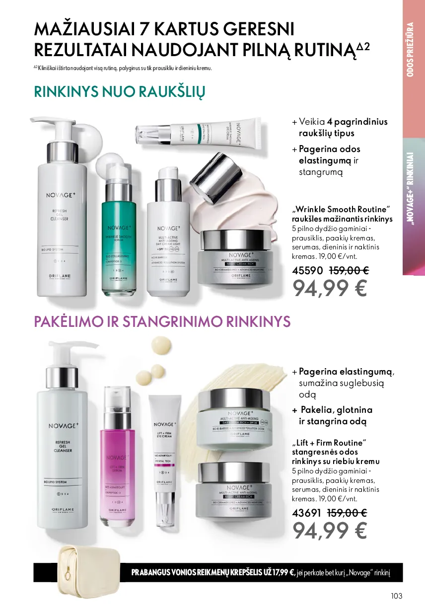 Oriflame akcijų katalogas – 103 psl.