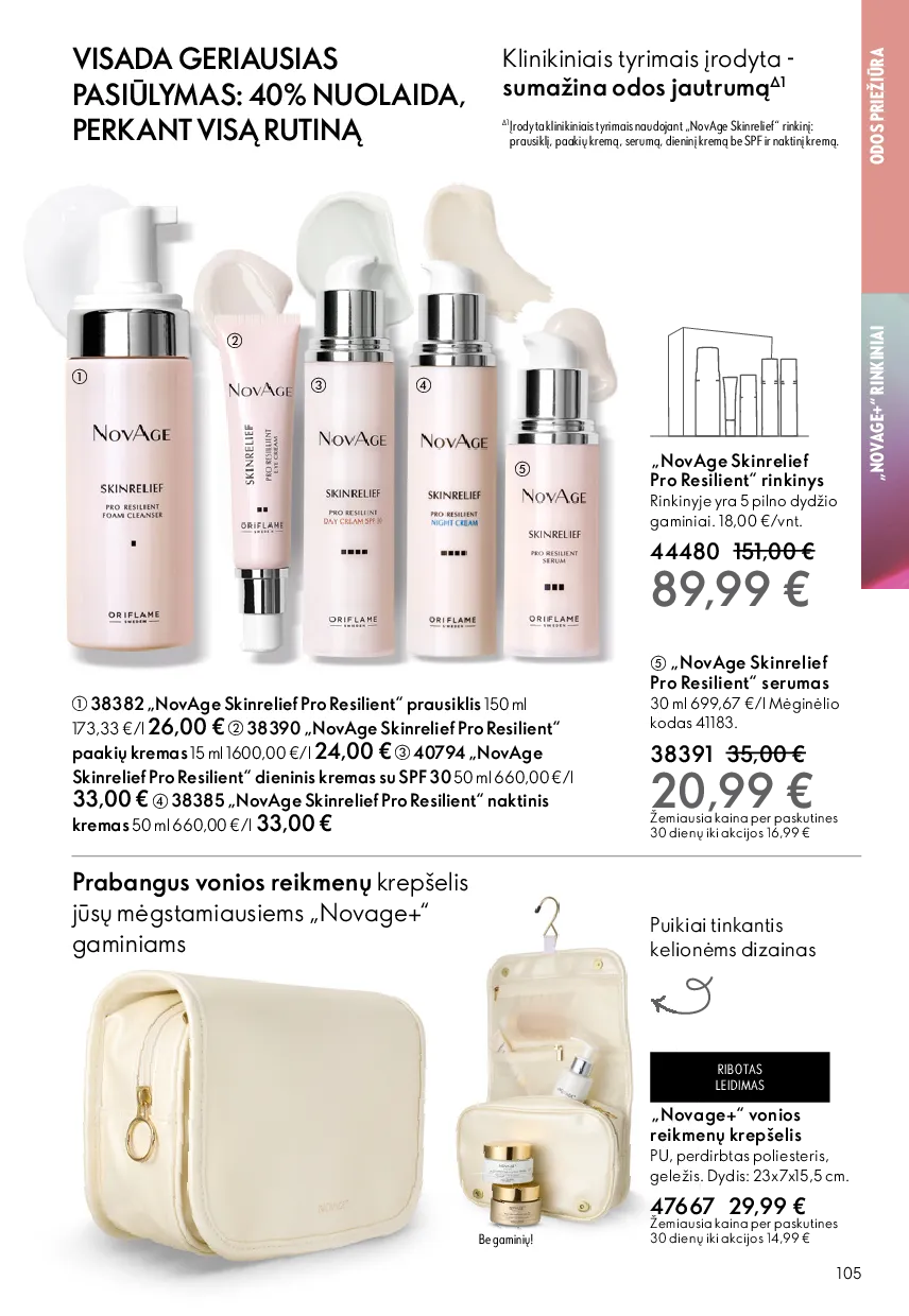 Oriflame akcijų katalogas – 105 psl.
