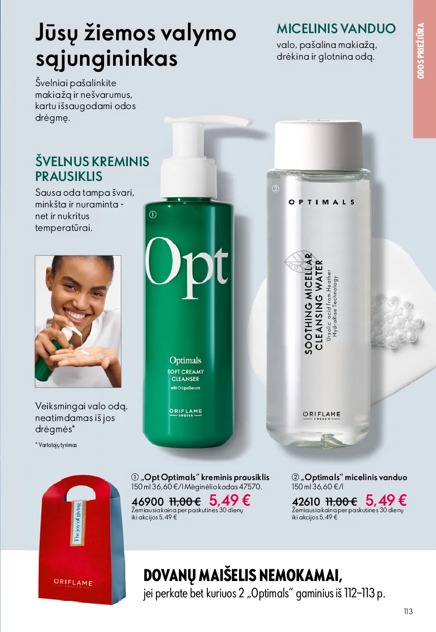Oriflame akcijų katalogas – 113 psl.