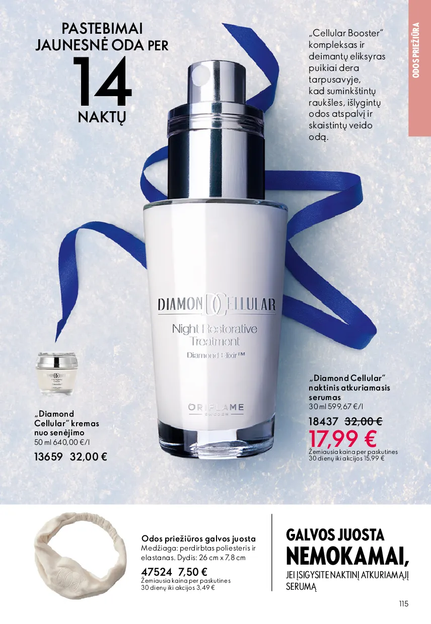 Oriflame akcijų katalogas – 115 psl.