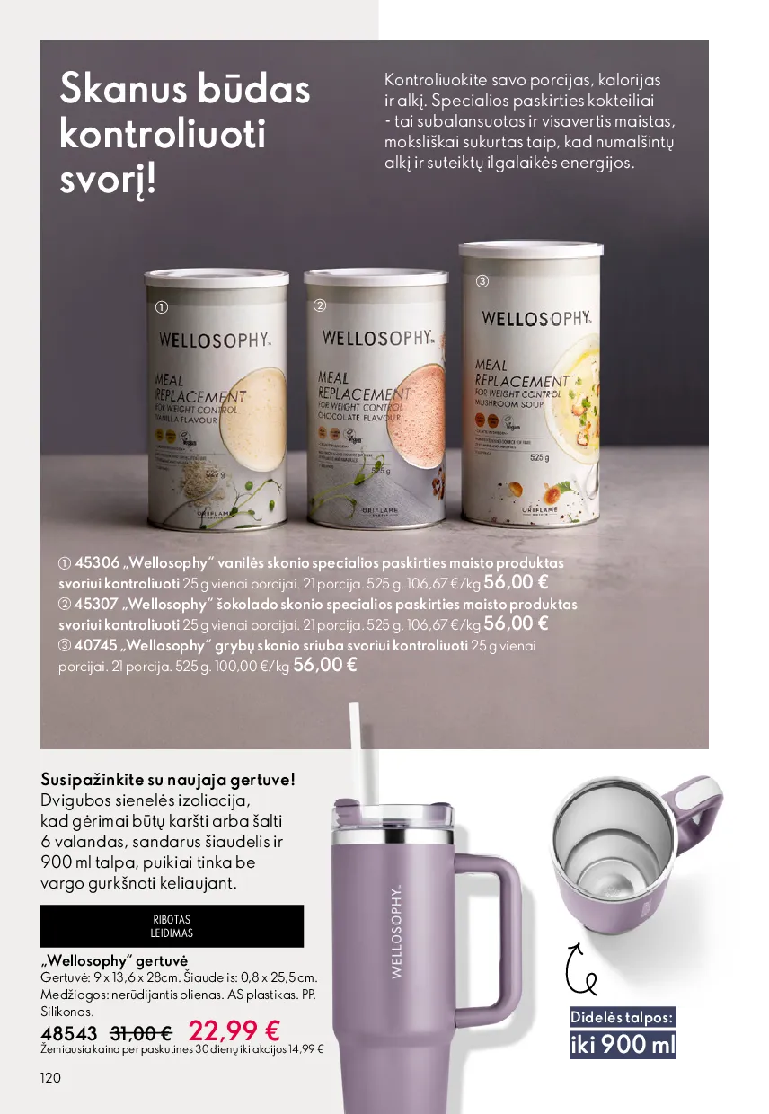 Oriflame akcijų katalogas – 120 psl.